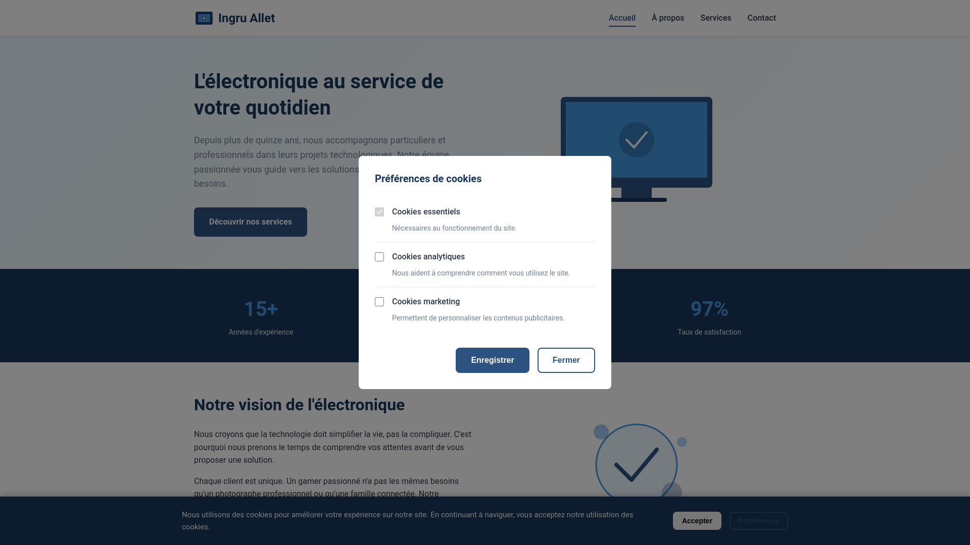 website screenshot of https://ingruallet.media