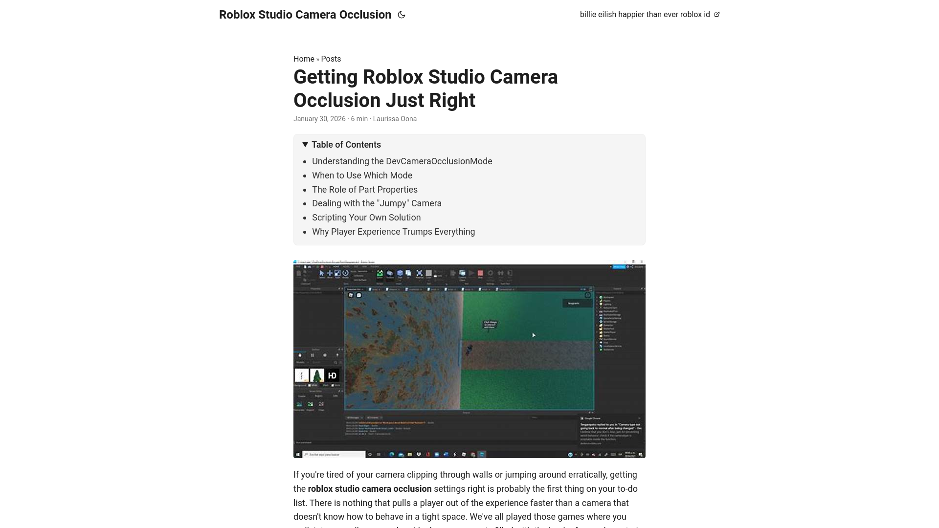 website screenshot of https://roblox-studio-camera-occlusion.pages.dev/