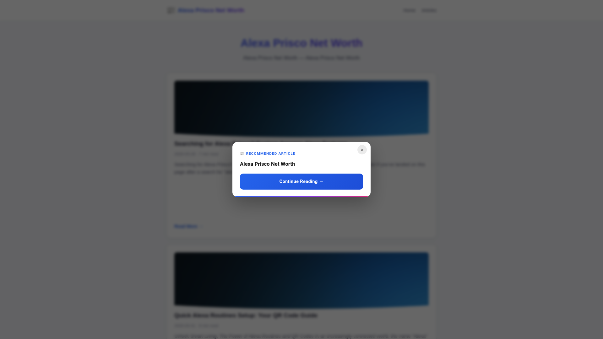 website screenshot of https://alexa-prisco-net-worth.pages.dev/