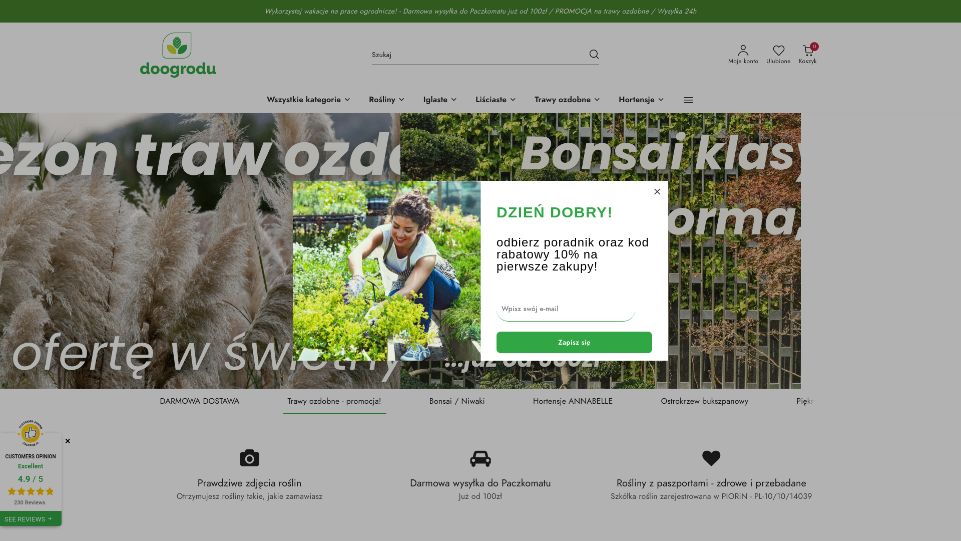 website screenshot of https://polplants.net/