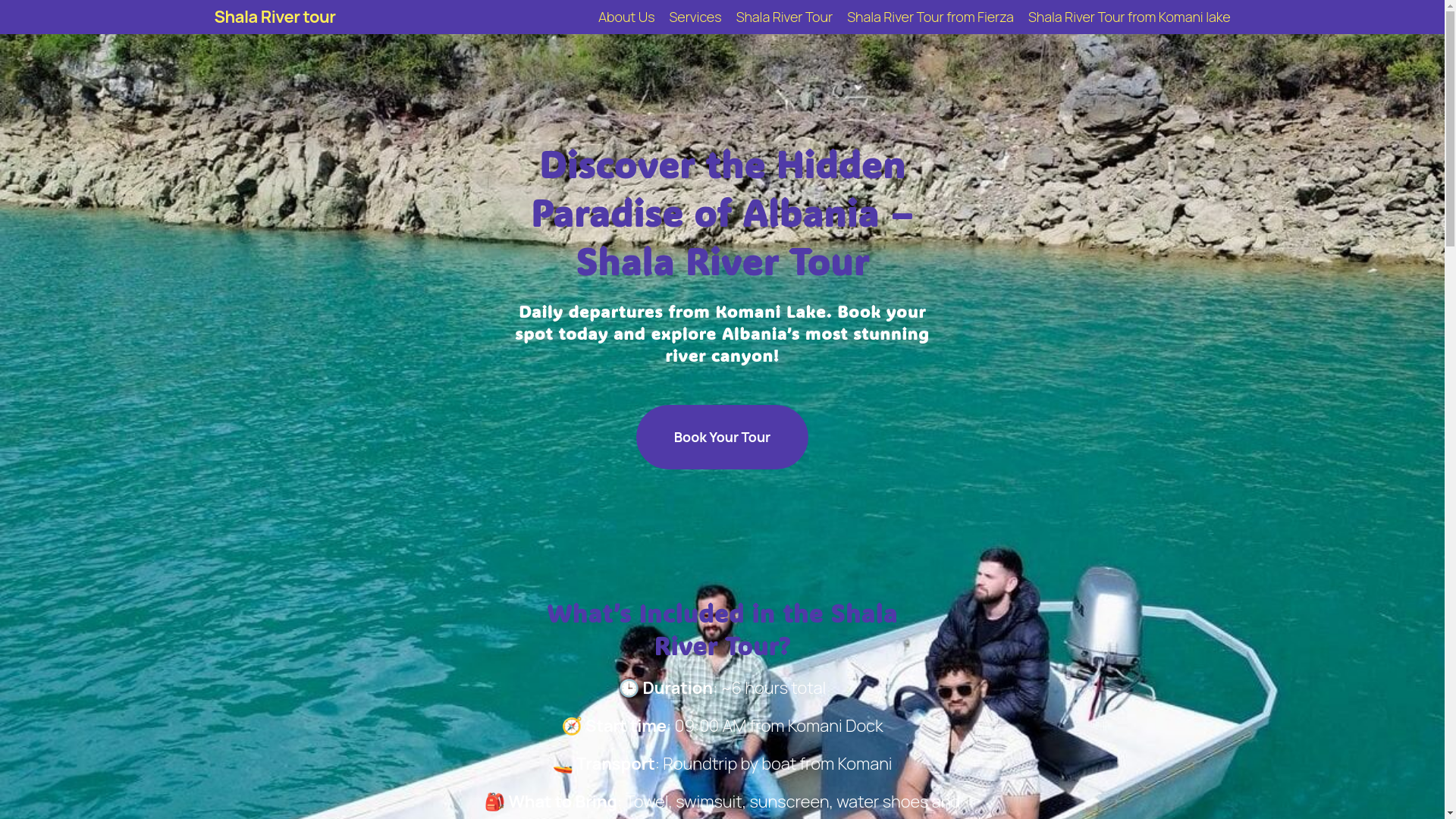 website screenshot of https://shalarivertour1.pages.dev/