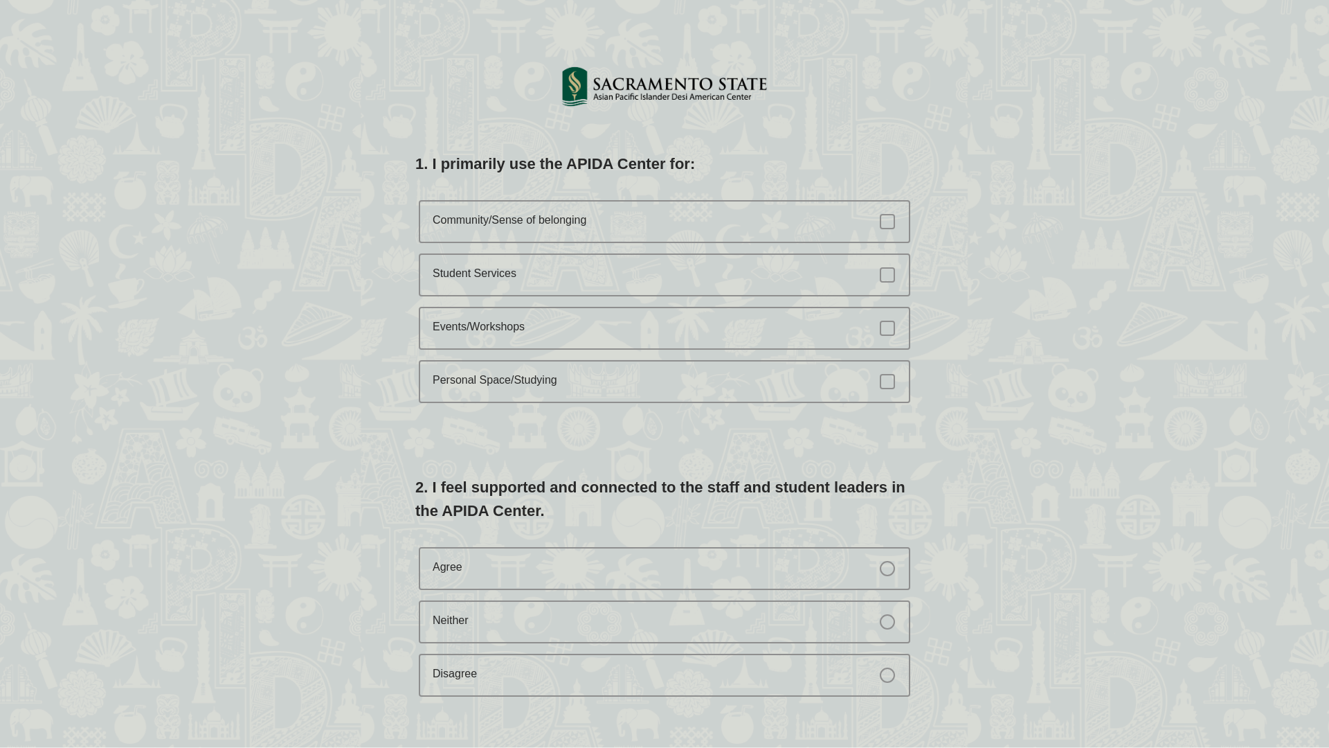 website screenshot of https://tinyurl.com/APIDAsupportSurvey