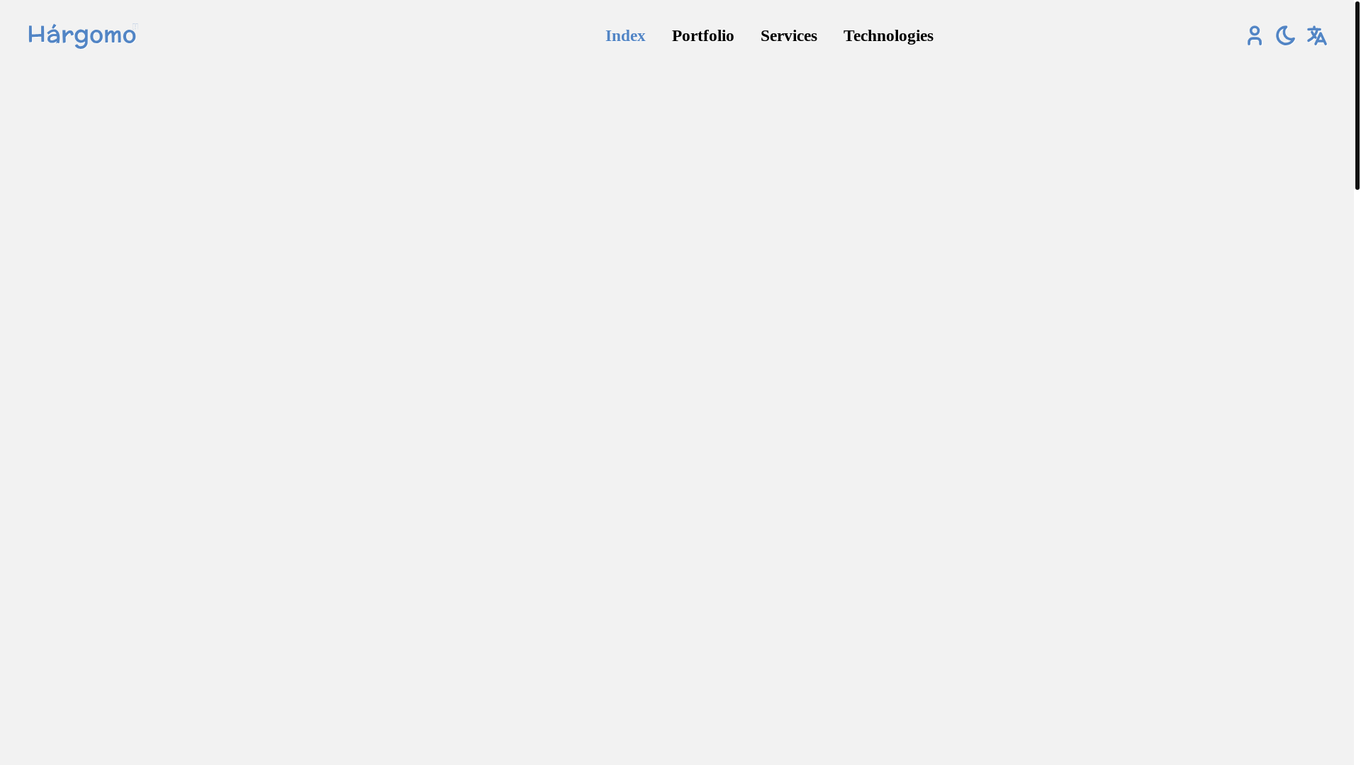 website screenshot of https://hargomo-cky.pages.dev/