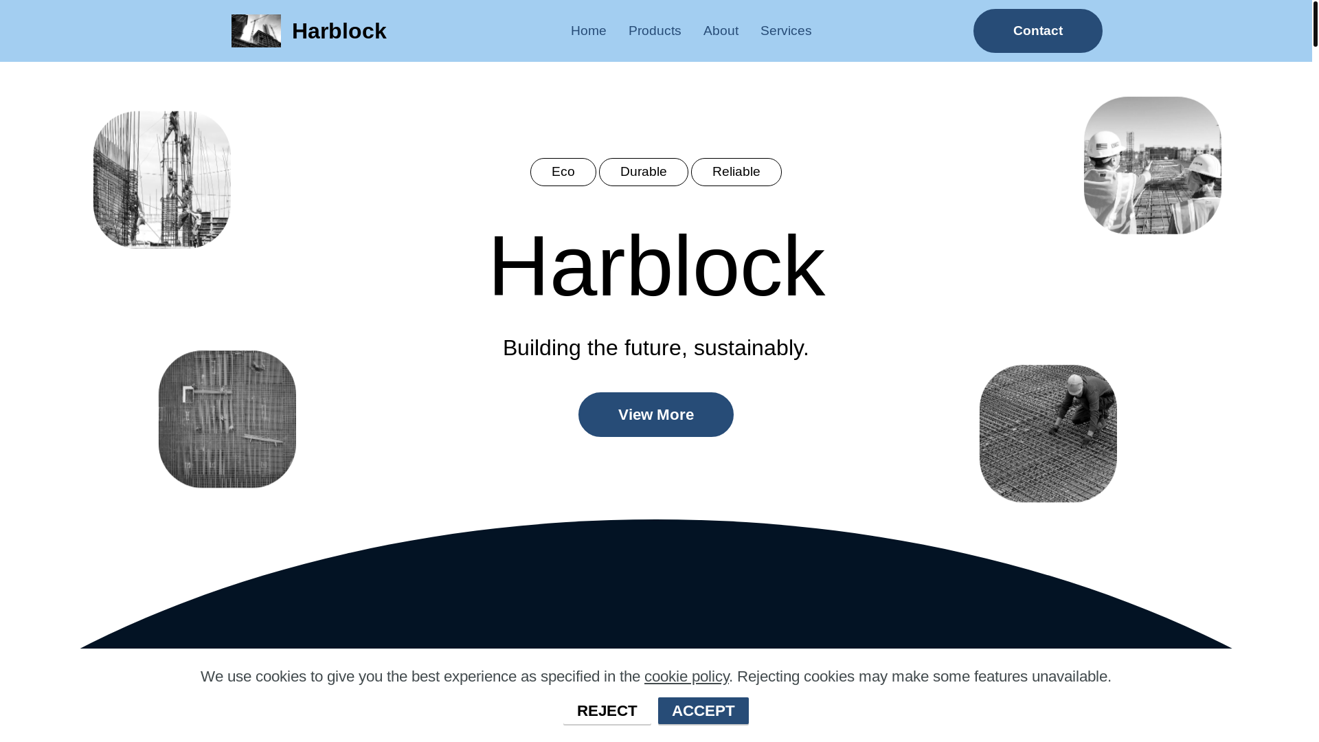 website screenshot of https://hardblockonline.com/