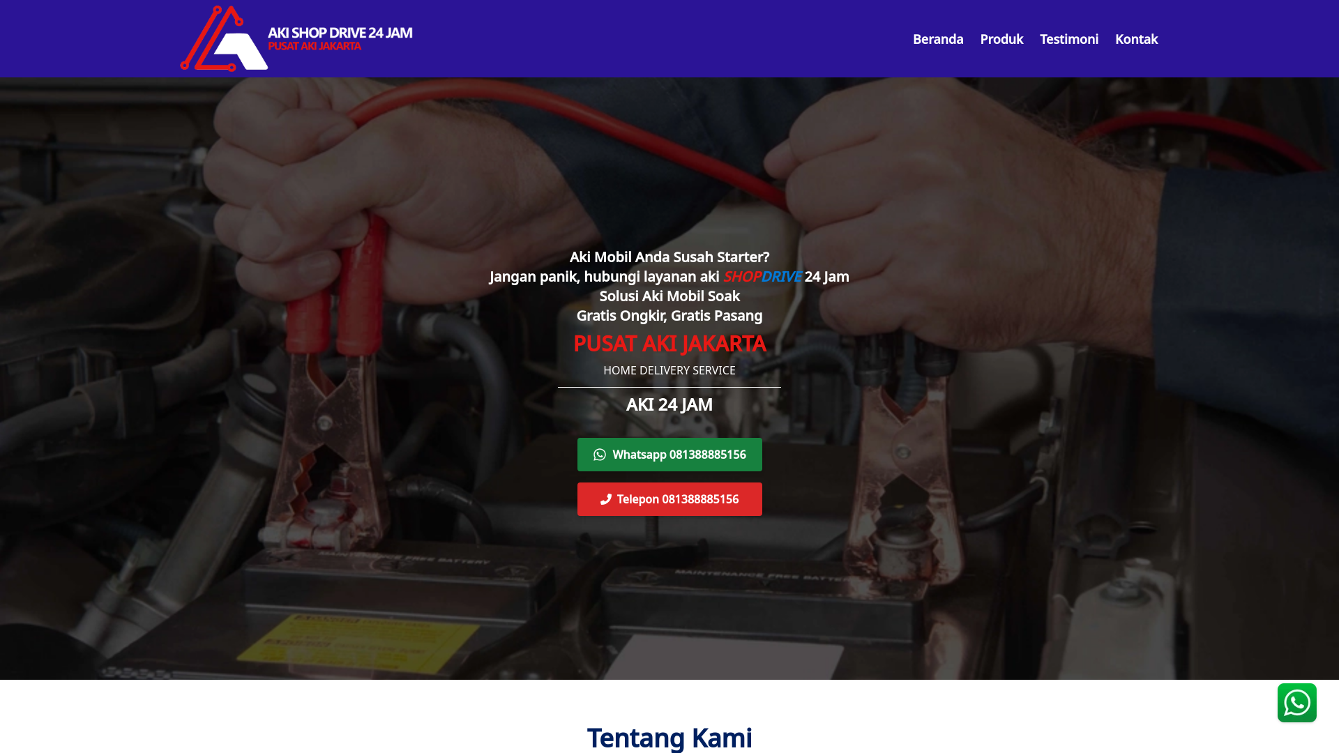 website screenshot of https://pusatakijakarta-com.pages.dev/