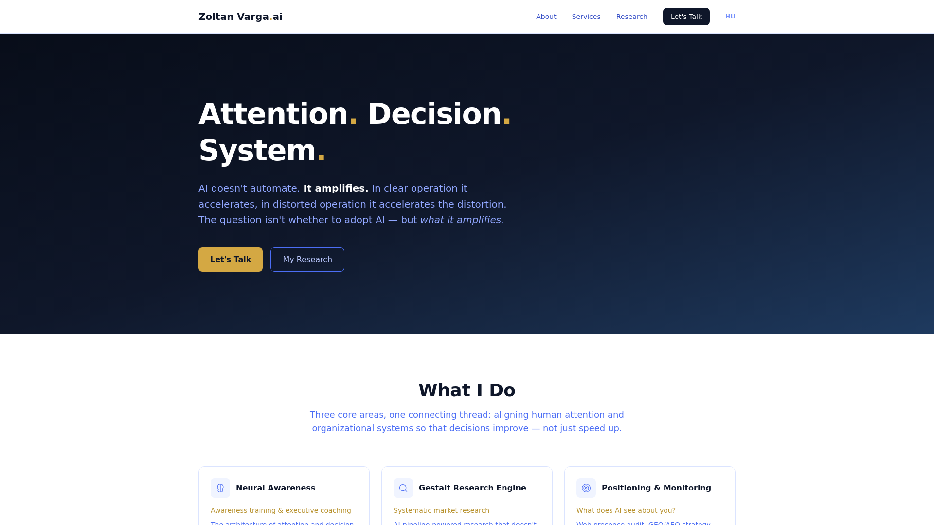 website screenshot of https://zoltanvarga-ai.pages.dev/