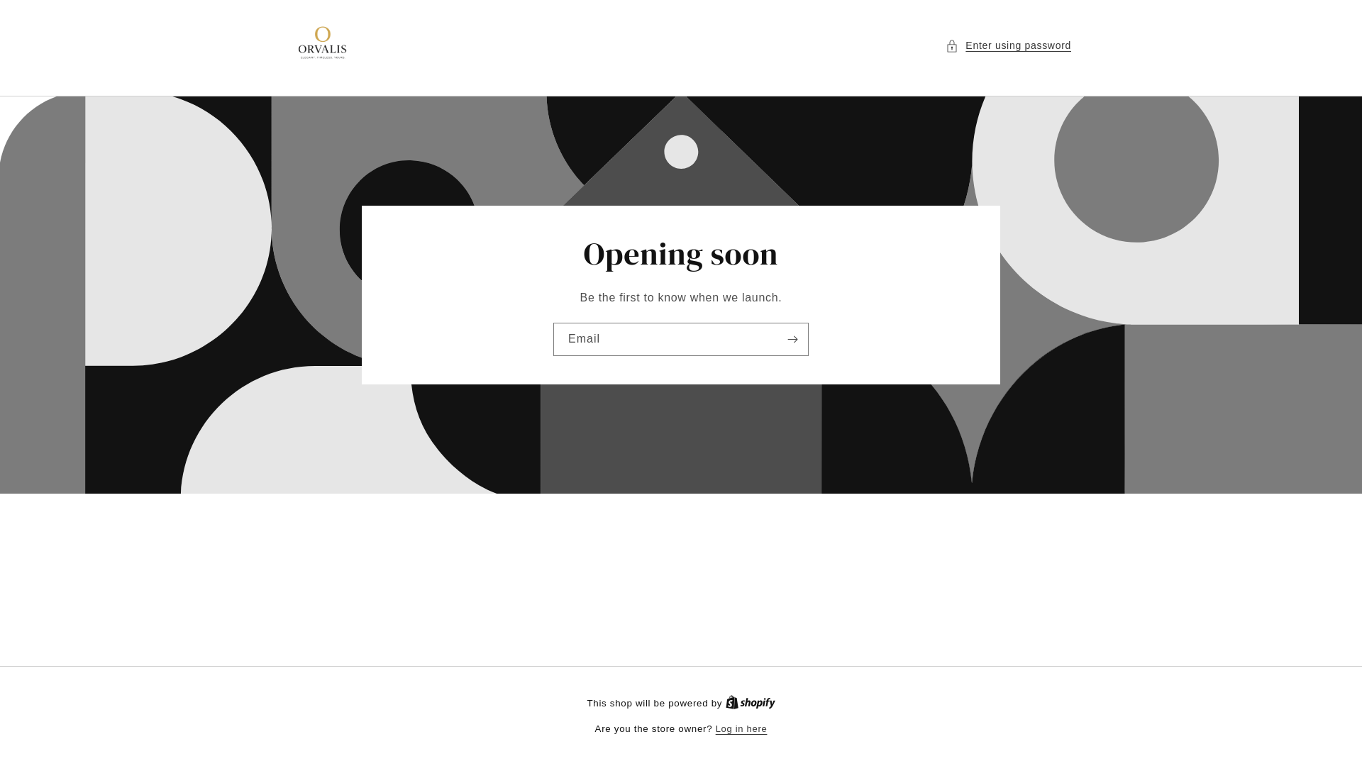 website screenshot of https://orvalisjewelry.com/