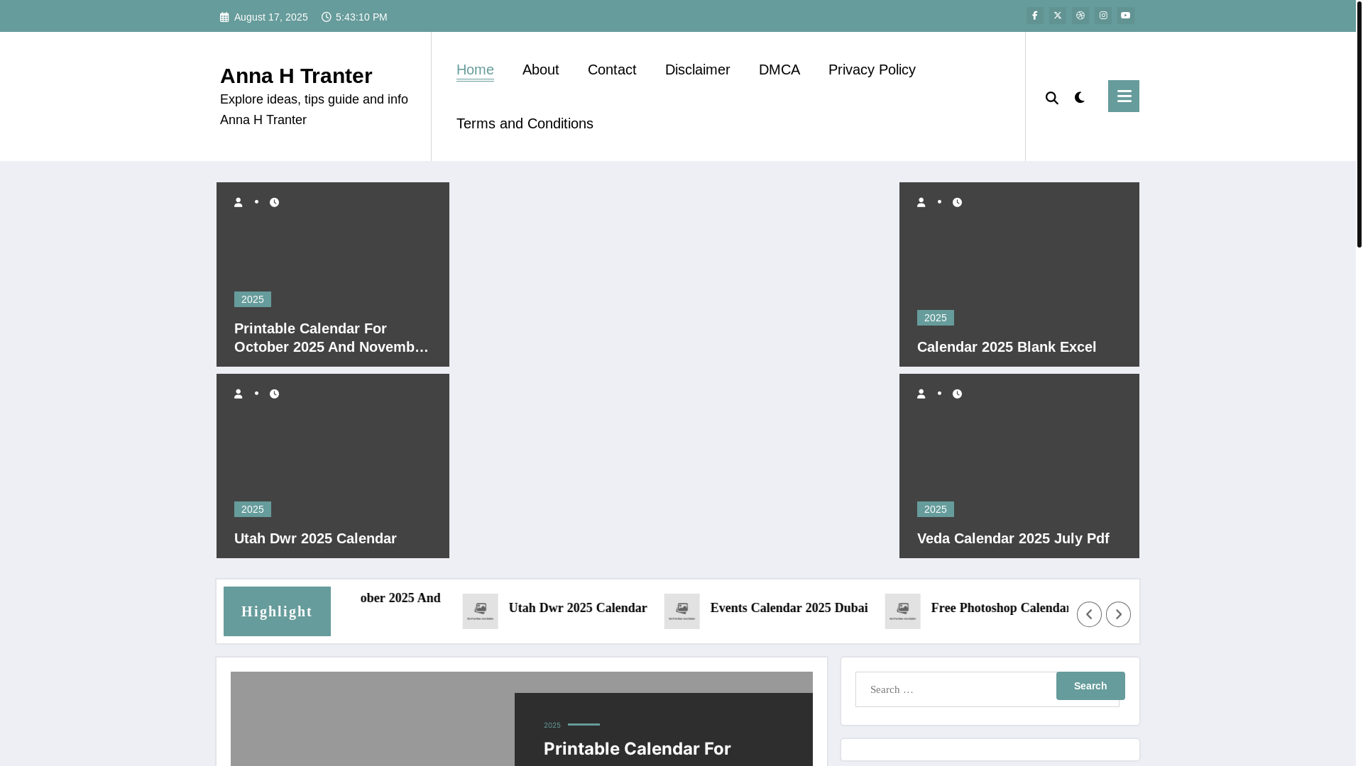 website screenshot of https://annahtranter.pages.dev/