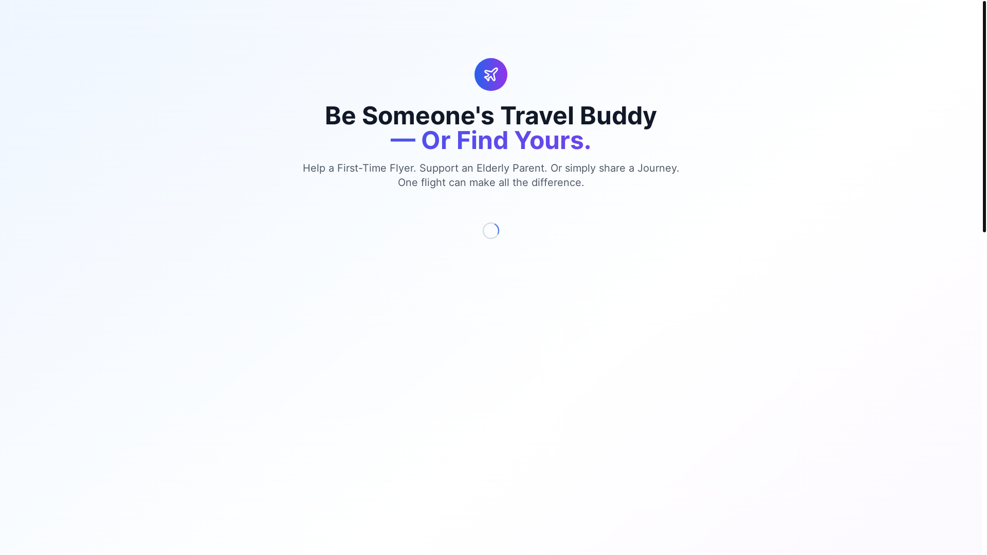 website screenshot of https://nritravelbuddy.com/