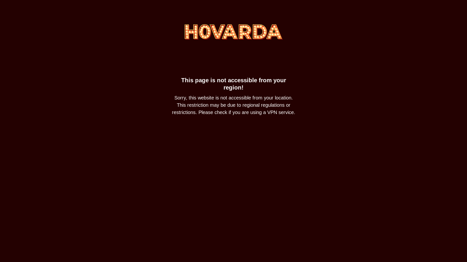 website screenshot of https://hovarda423.com/