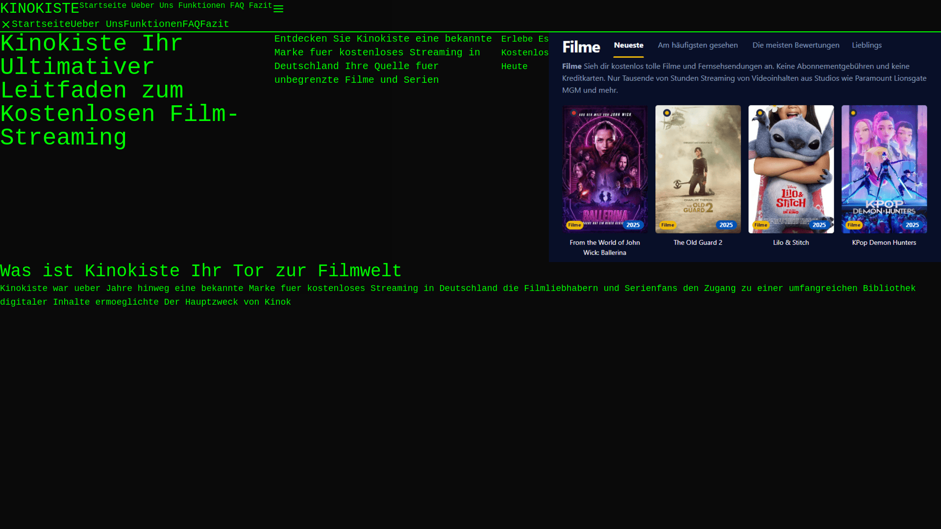 website screenshot of https://kinokiste-s2kc.pages.dev/