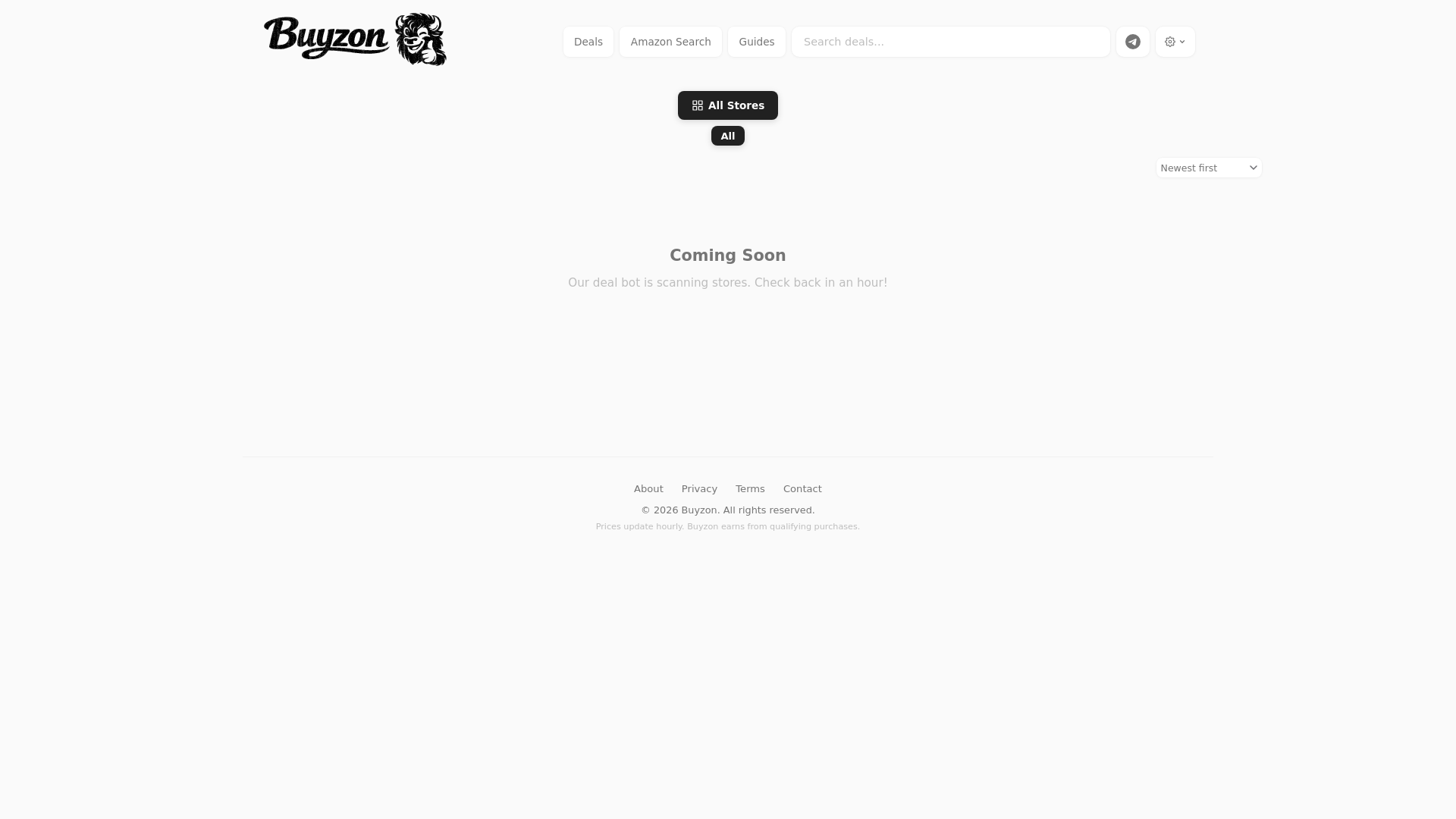 website screenshot of https://buyzon-site.pages.dev/