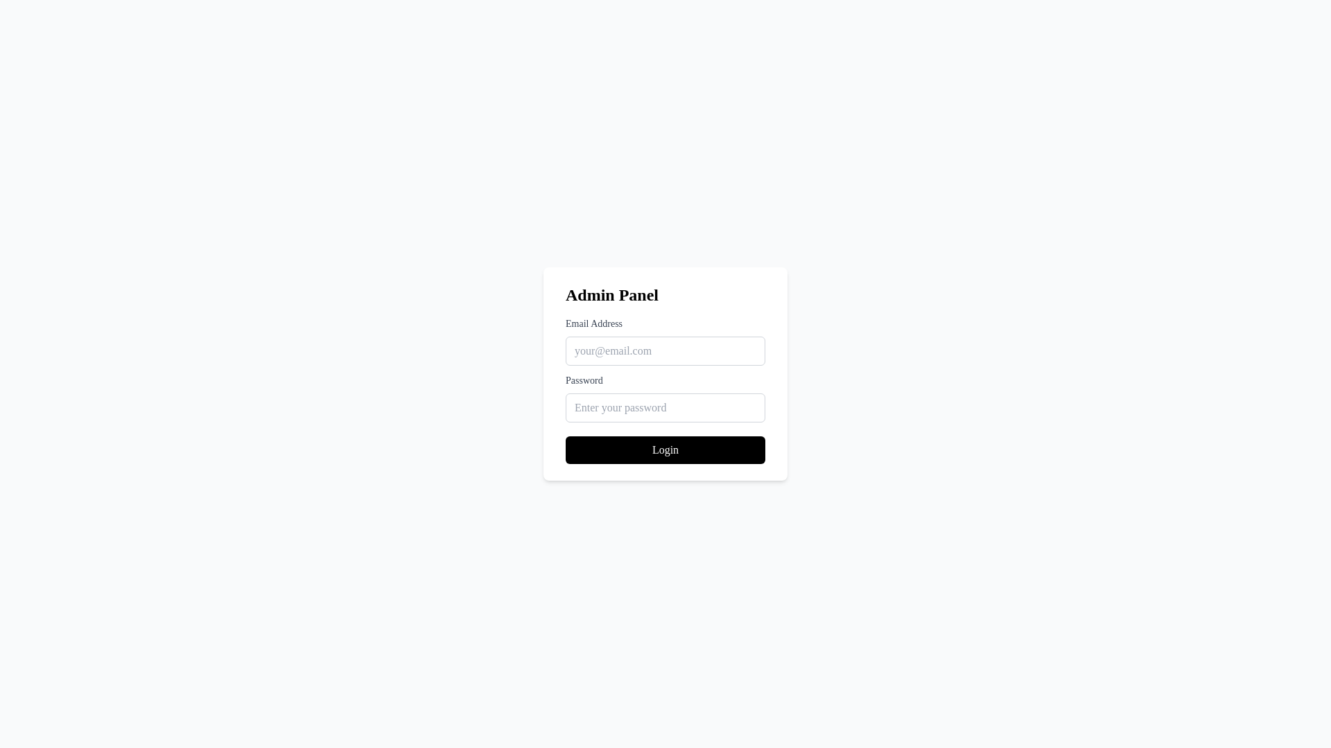 website screenshot of https://madhuadmin.store/