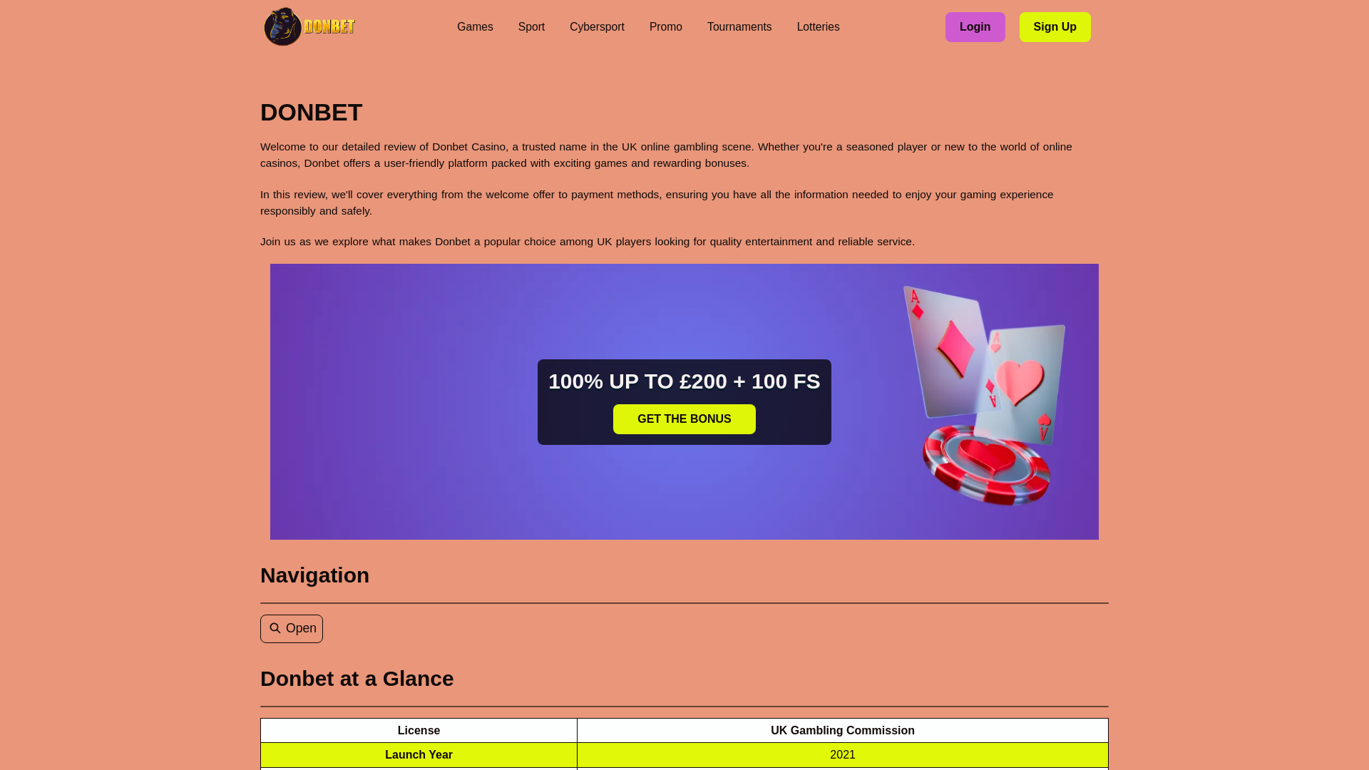 website screenshot of https://don-betcasino-net.pages.dev/