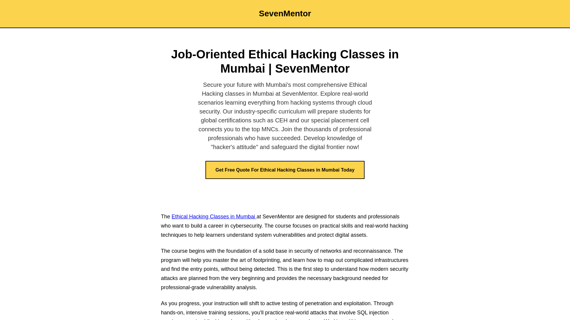 website screenshot of https://ethical-hacking-classes-in-mumbai.pages.dev/