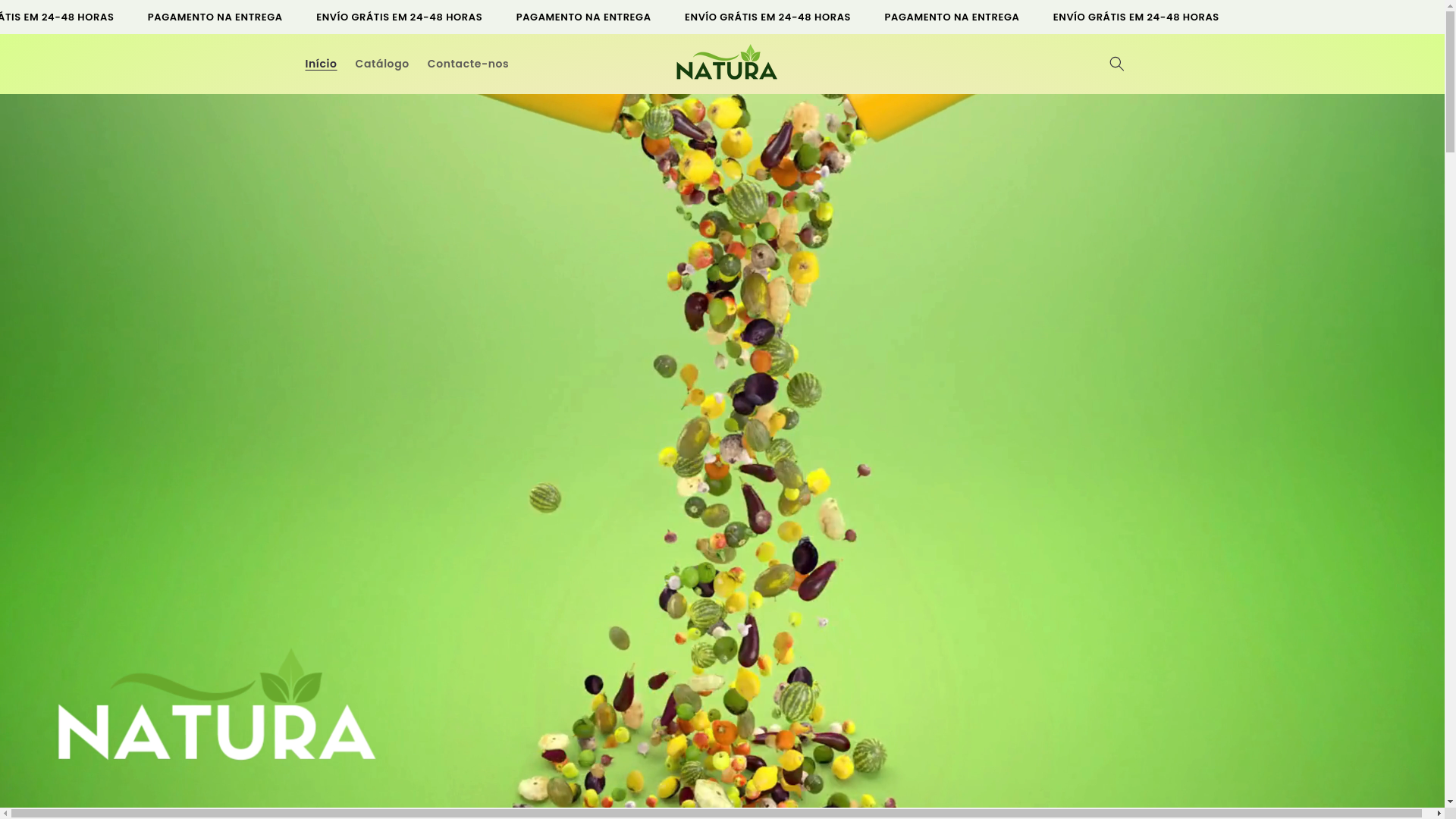 website screenshot of https://natura24h.shop/