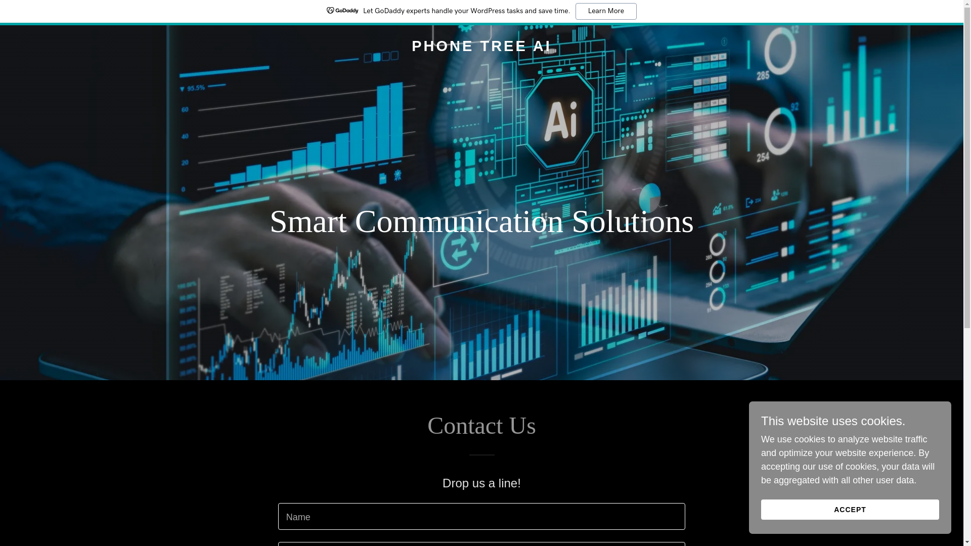 website screenshot of https://phonetreeai.com/
