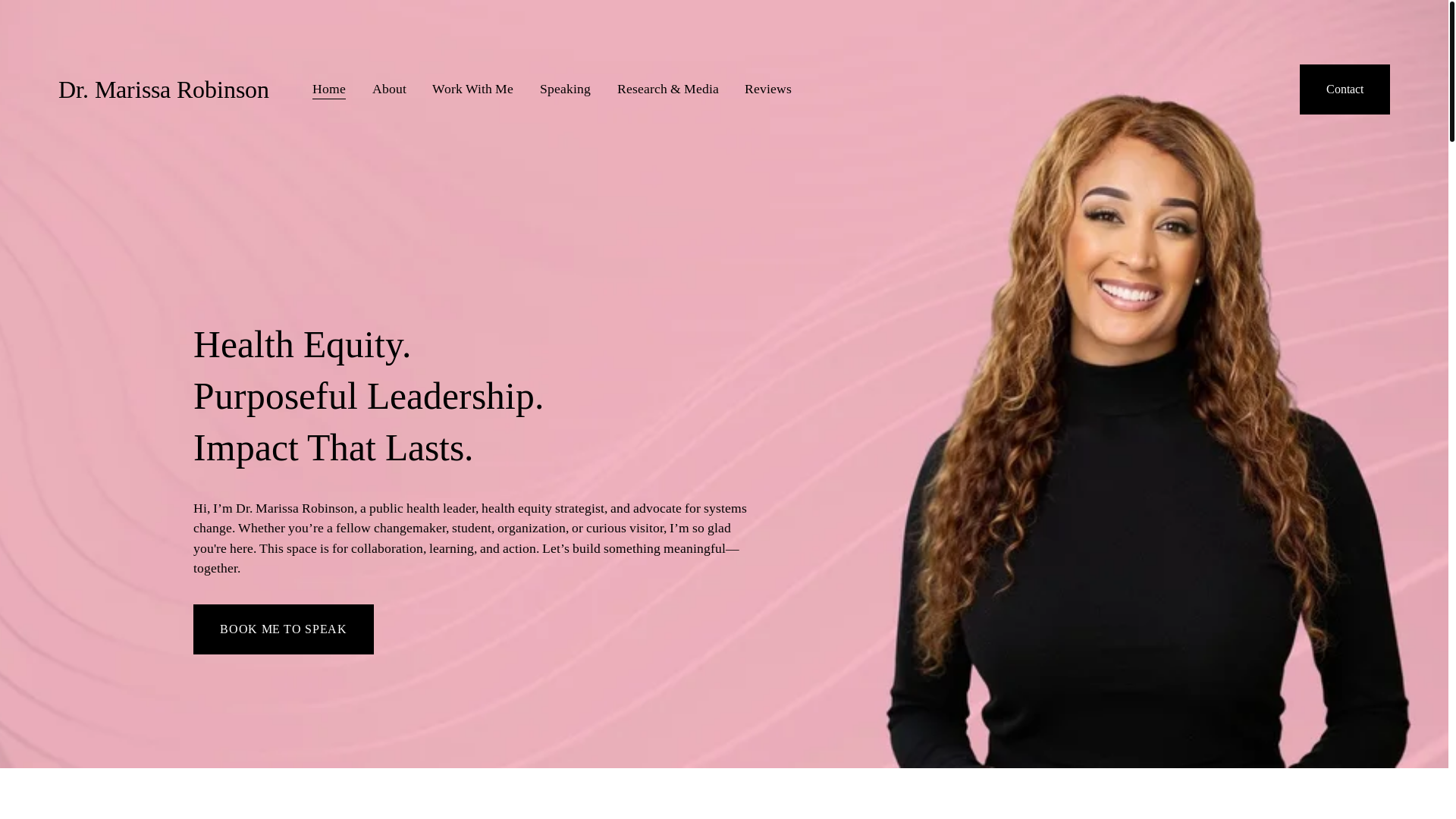 website screenshot of https://realhealthimpact.com/