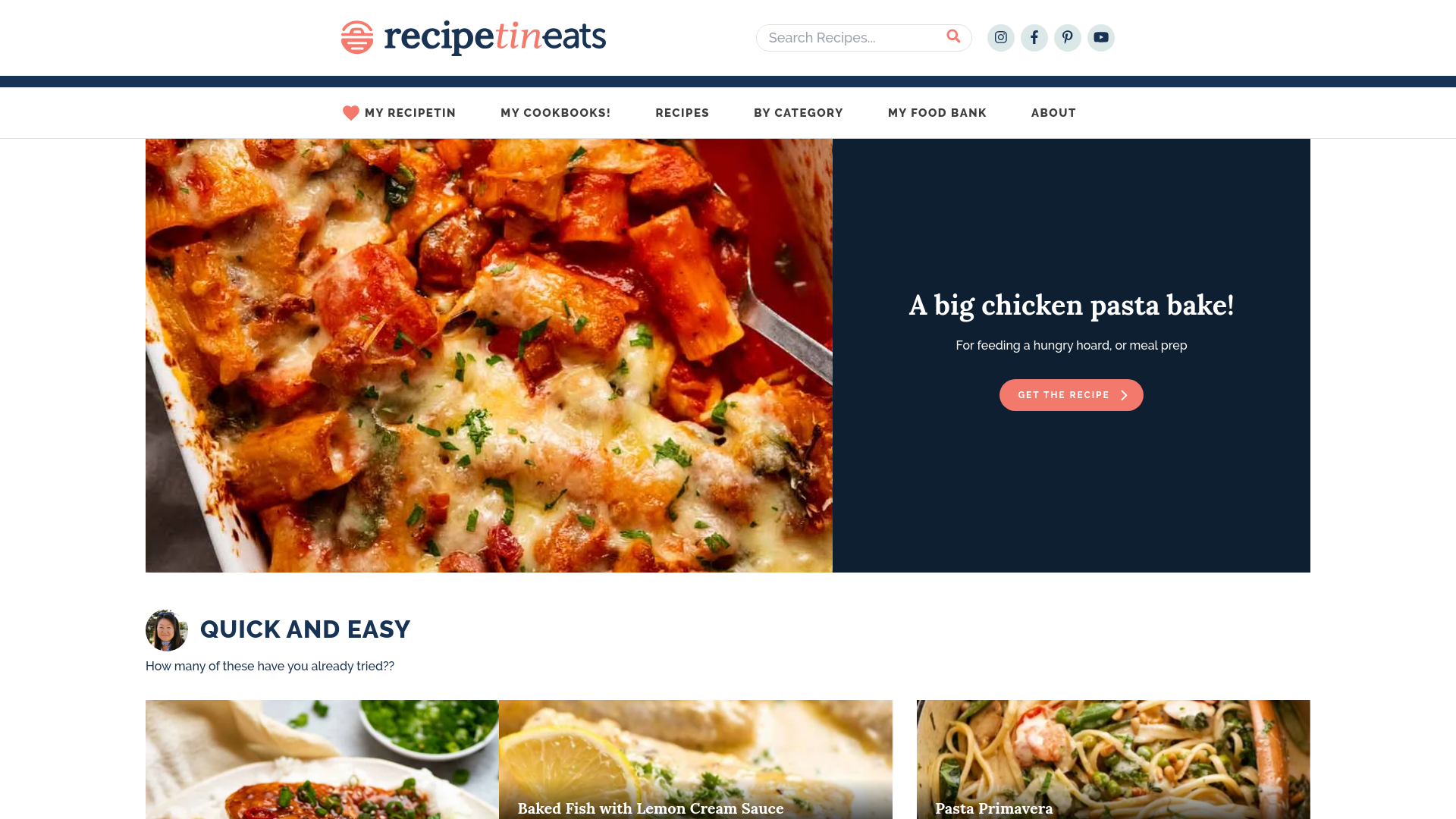website screenshot of https://recipetineats.com