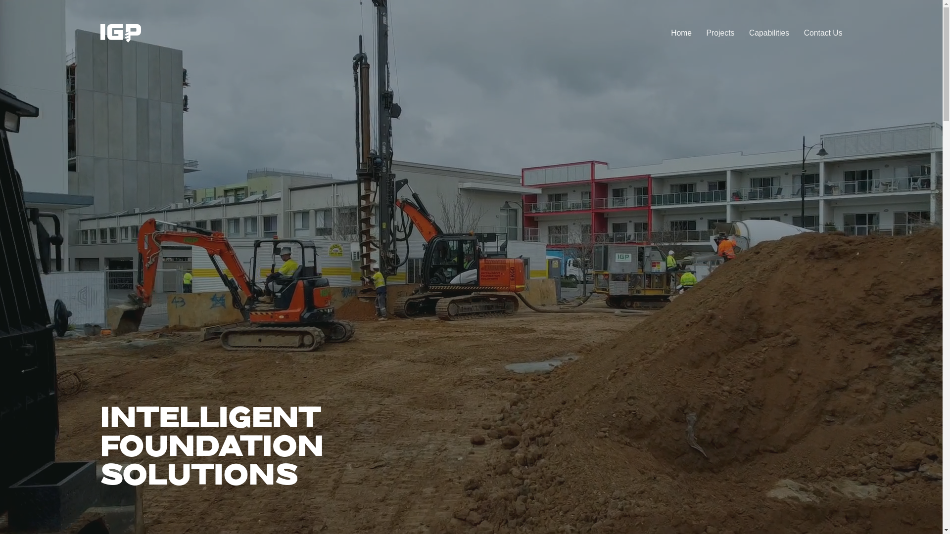 website screenshot of https://ingroundprojects.online/