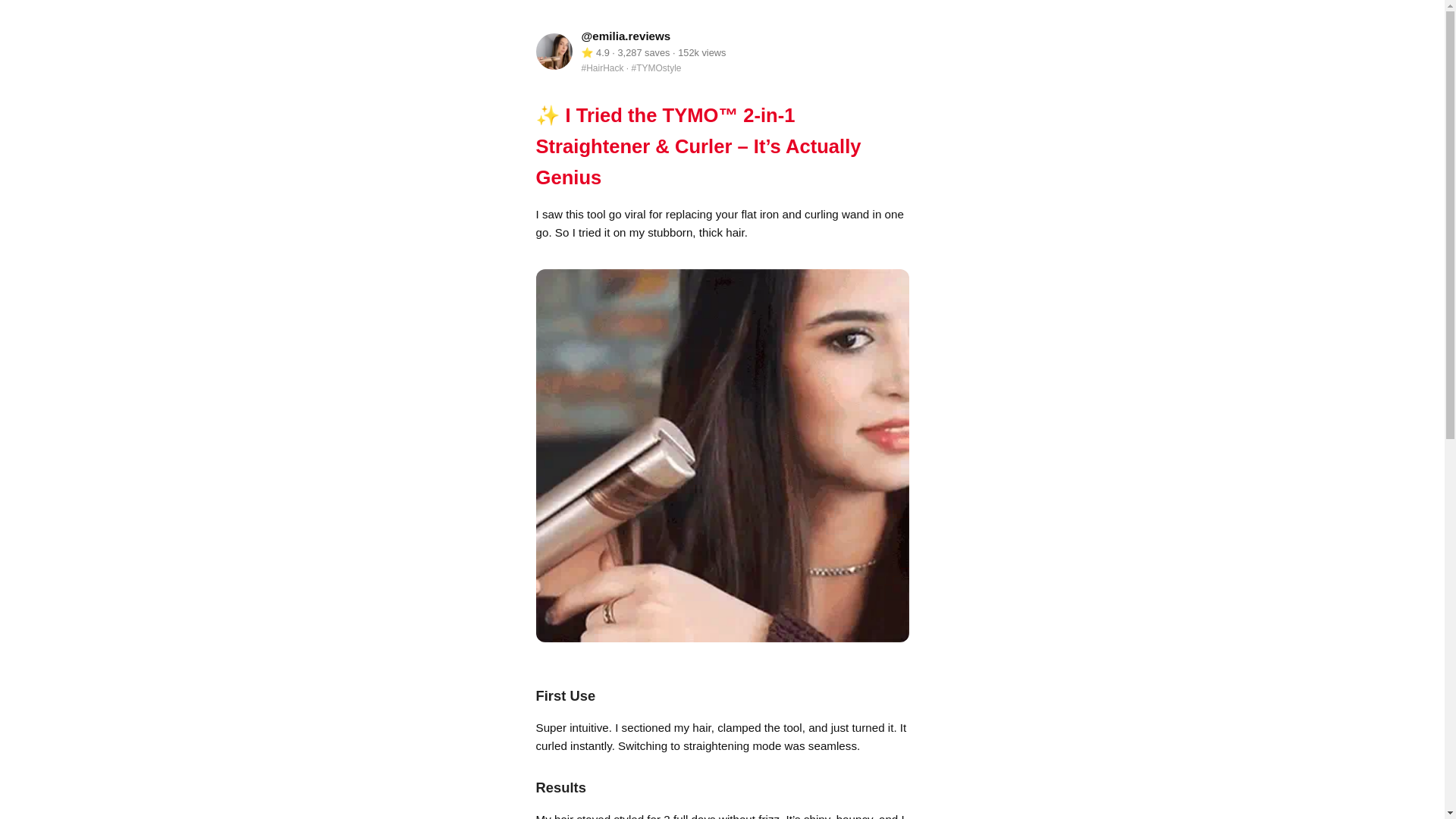 website screenshot of https://hairhackreviews.pages.dev/