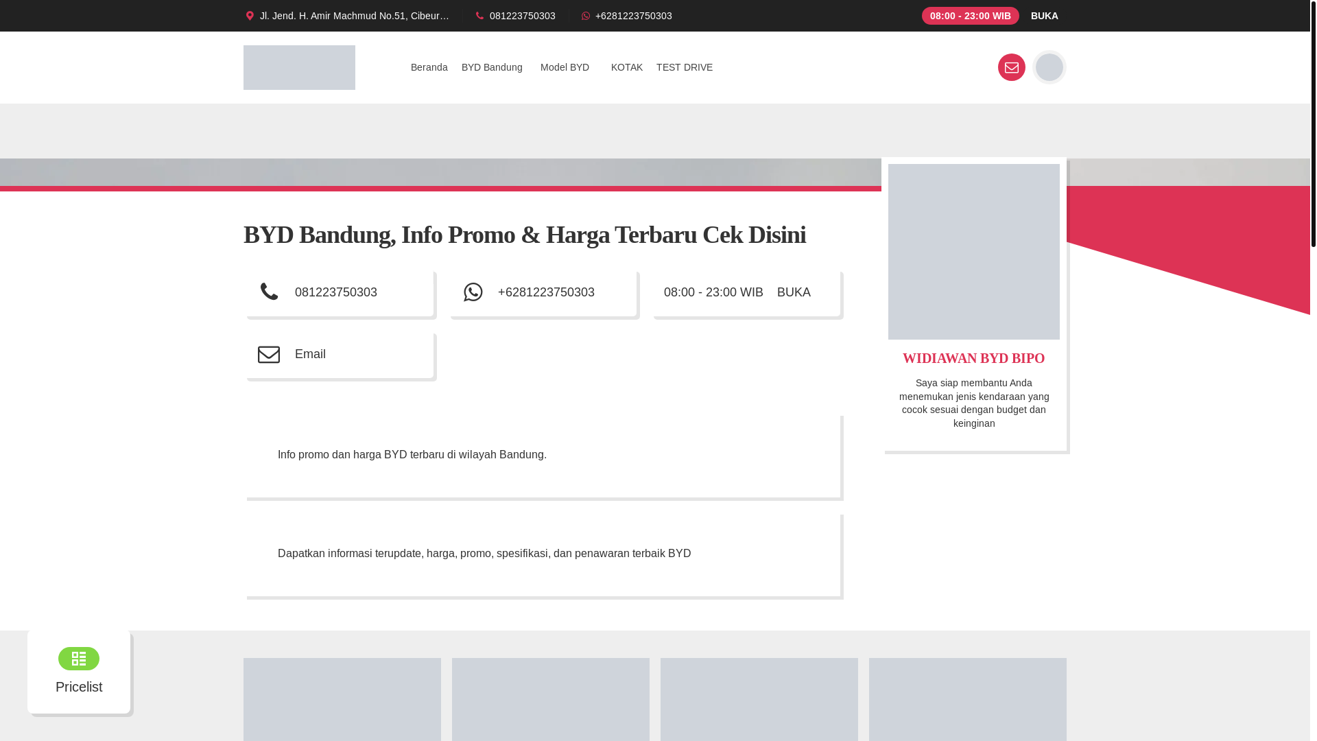 website screenshot of https://infobydbandung.com/