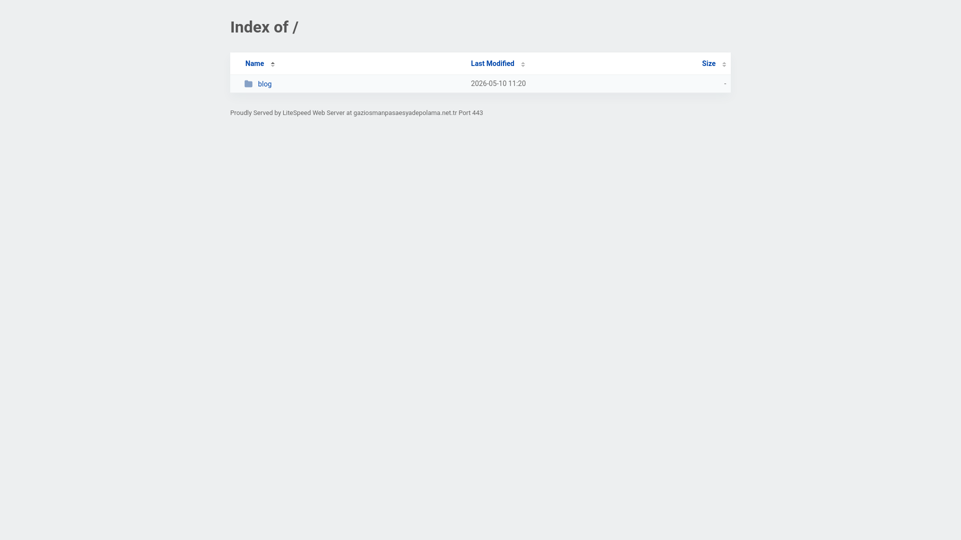 website screenshot of https://gaziosmanpasaesyadepolama.net.tr/