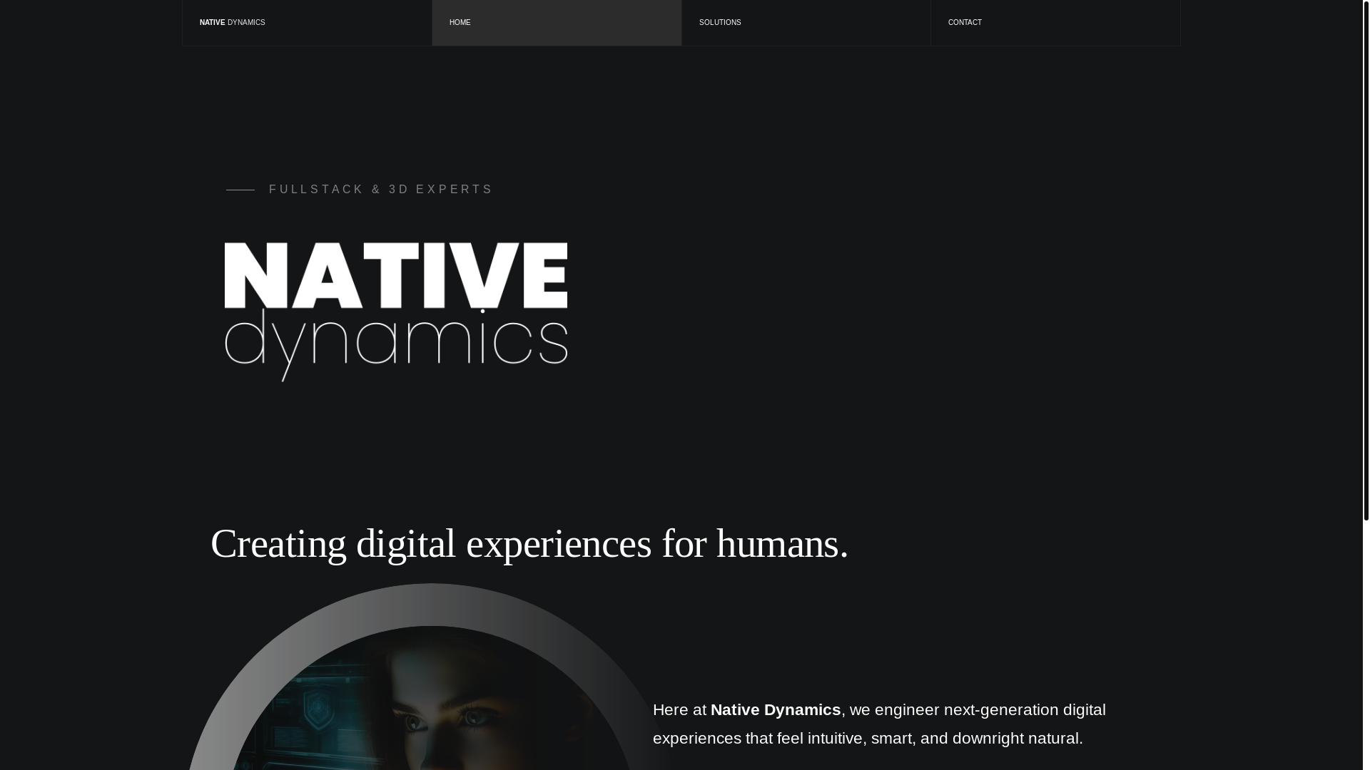 website screenshot of https://native-dynamics-website.pages.dev/
