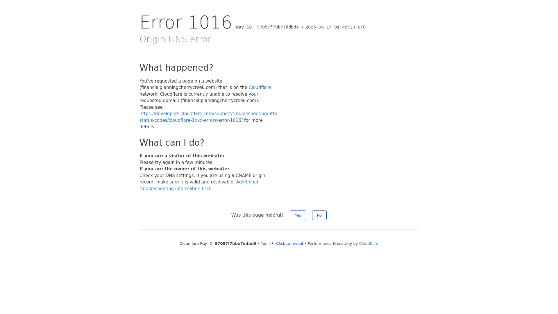 website screenshot of https://financialplanningcherrycreek.com/