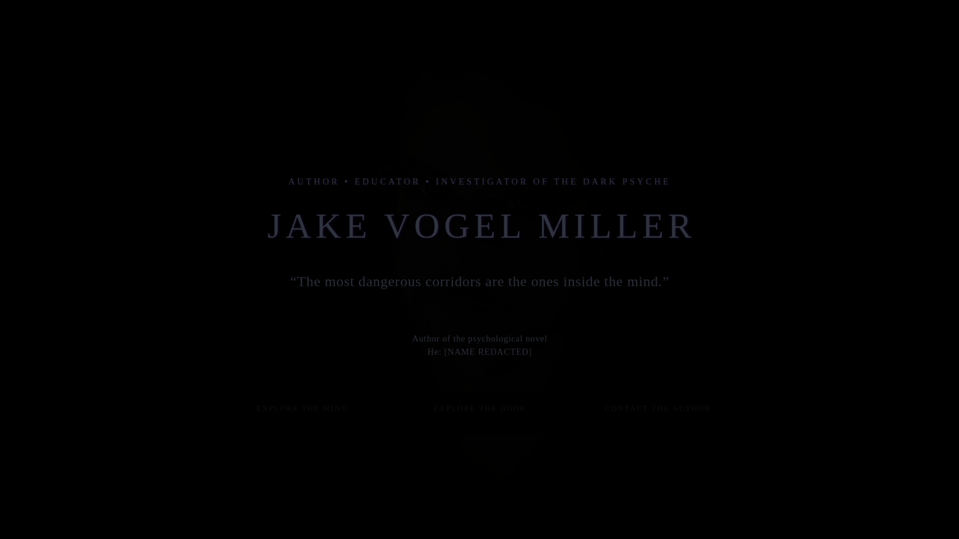 website screenshot of https://jakevogelmiller.com/
