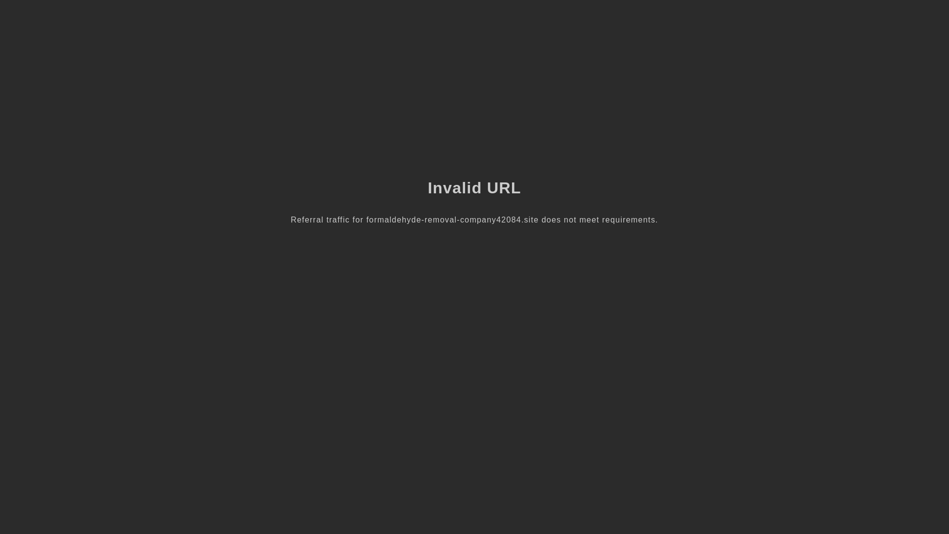 website screenshot of https://formaldehyde-removal-company42084.site/