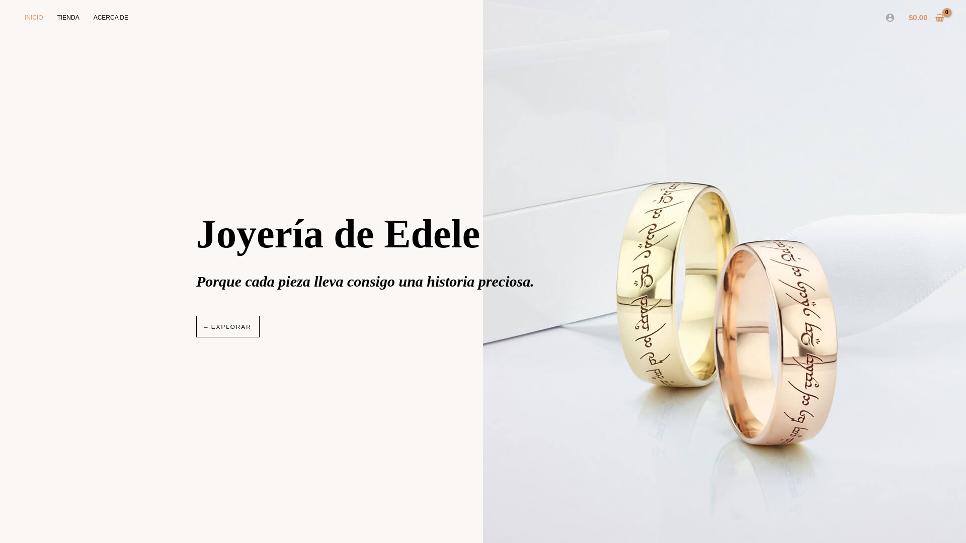 website screenshot of https://edele.site/