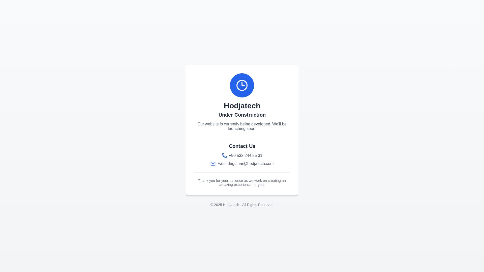 website screenshot of https://hodjatech.pages.dev/