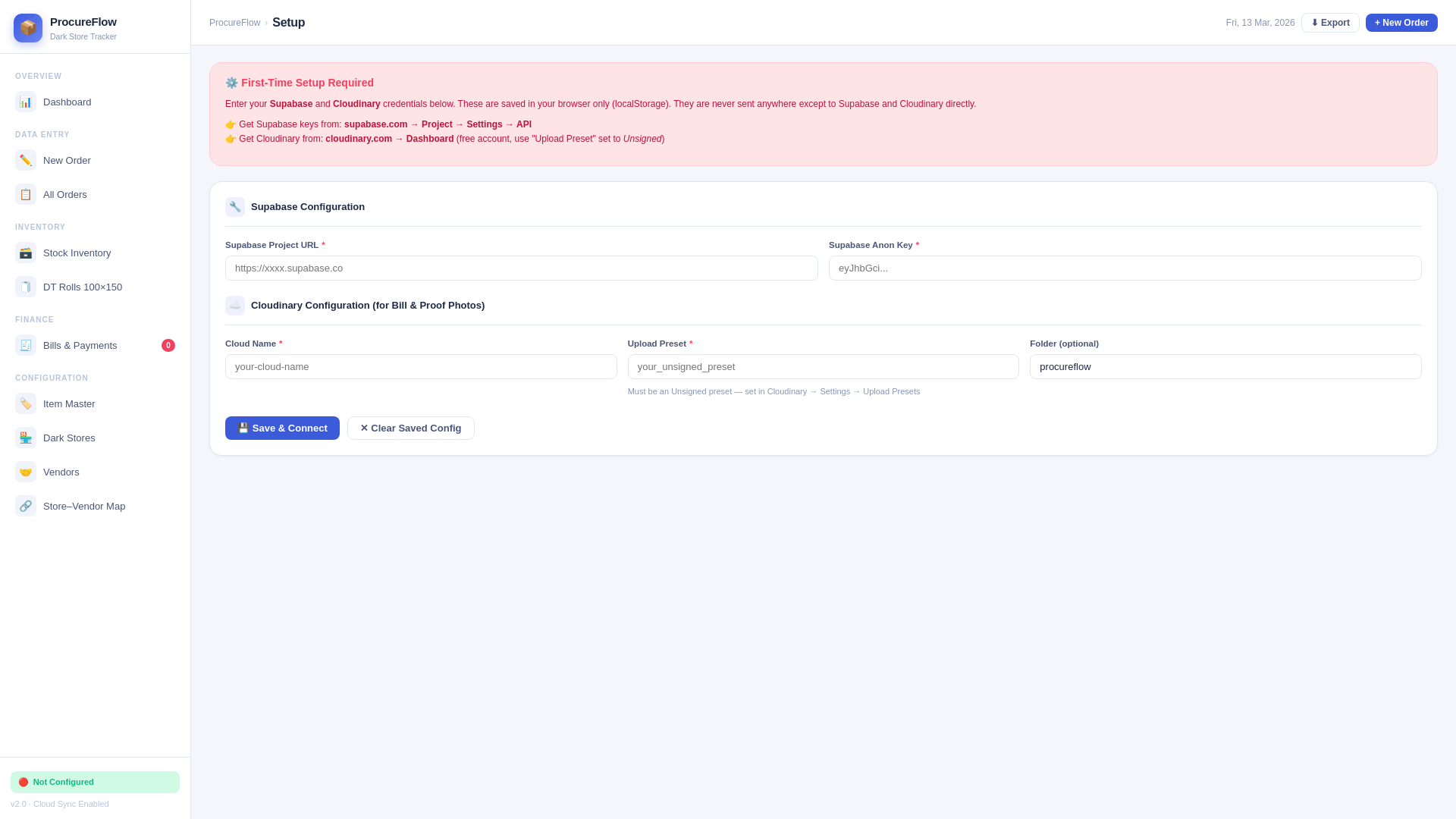 website screenshot of https://procureflow.pages.dev/