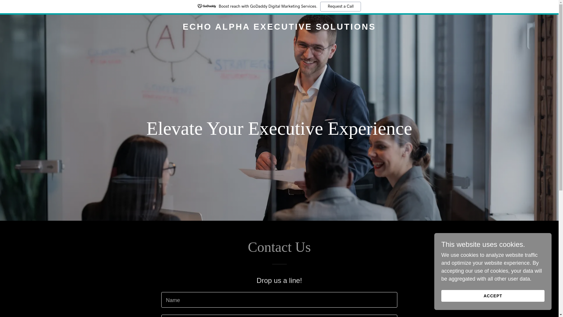 website screenshot of https://echoalpha-es.com/