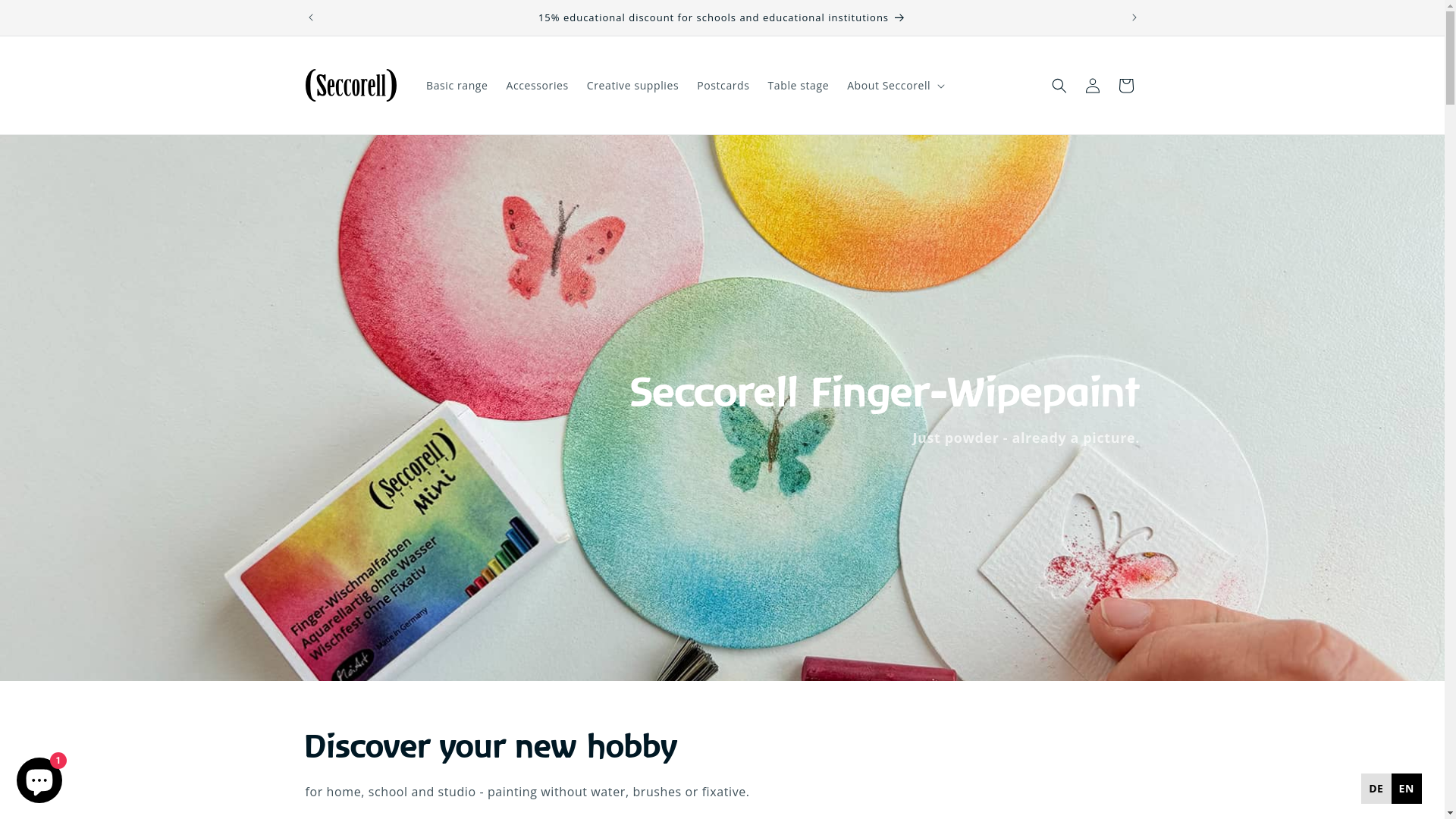 website screenshot of https://seccorell.at/