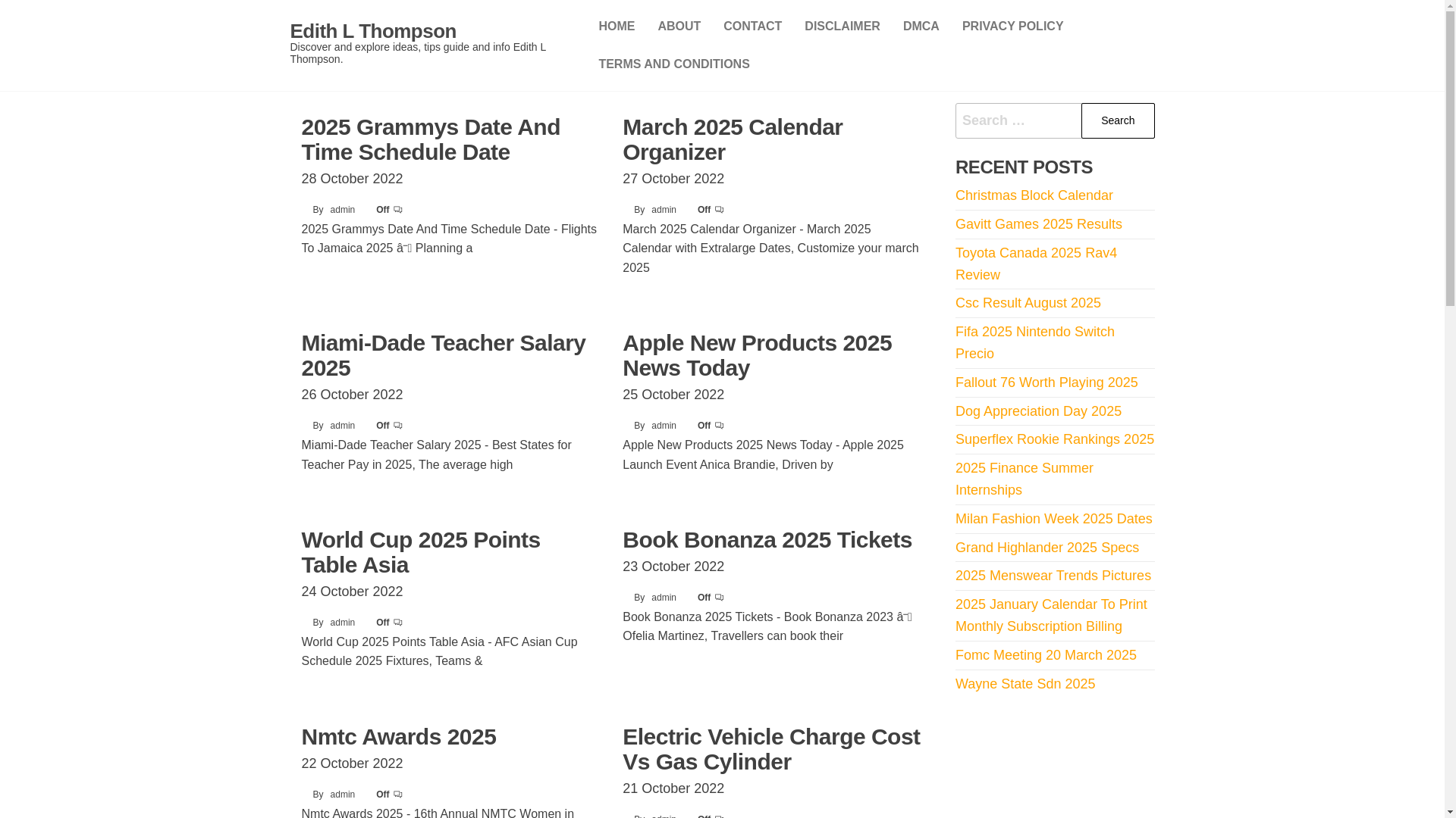 website screenshot of https://edithlthompsone.pages.dev/