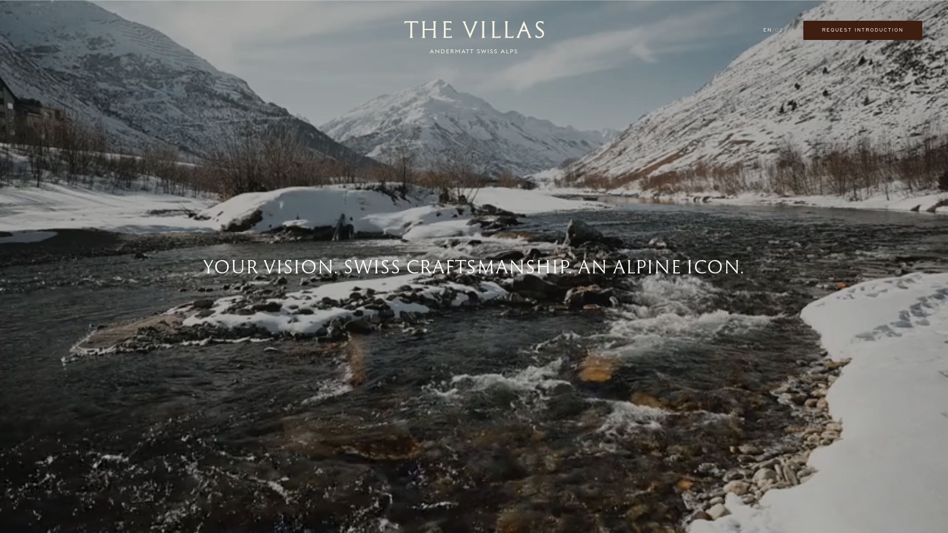 website screenshot of https://andermatt-x8k5g.kinsta.page