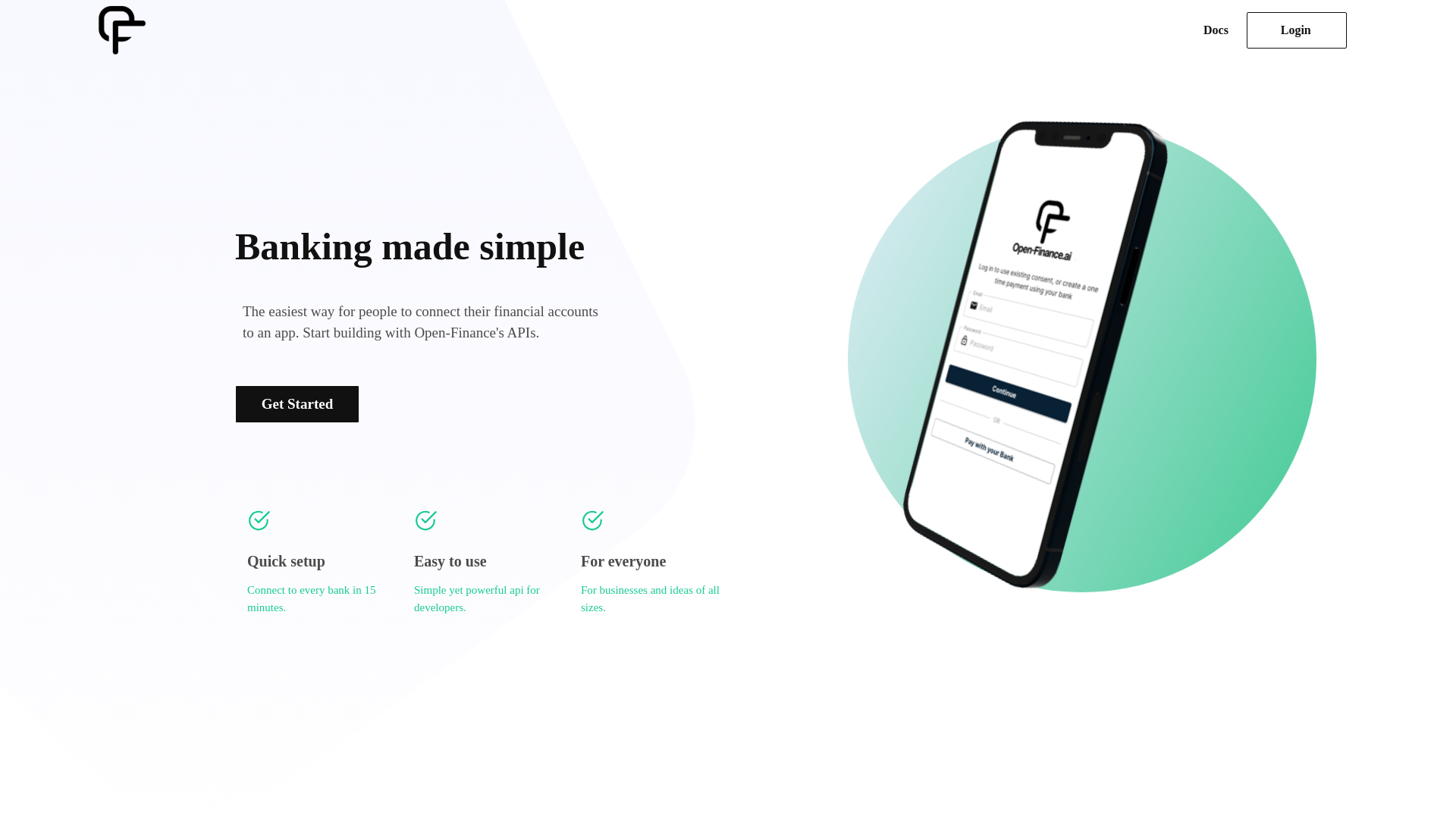 website screenshot of https://web-open-finance-landing.pages.dev/