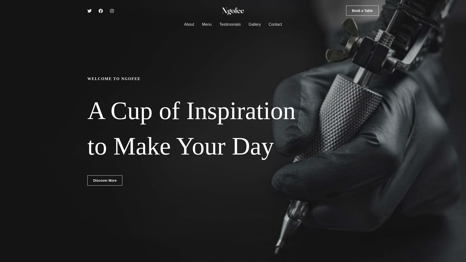 website screenshot of https://inkspacetattoo.in