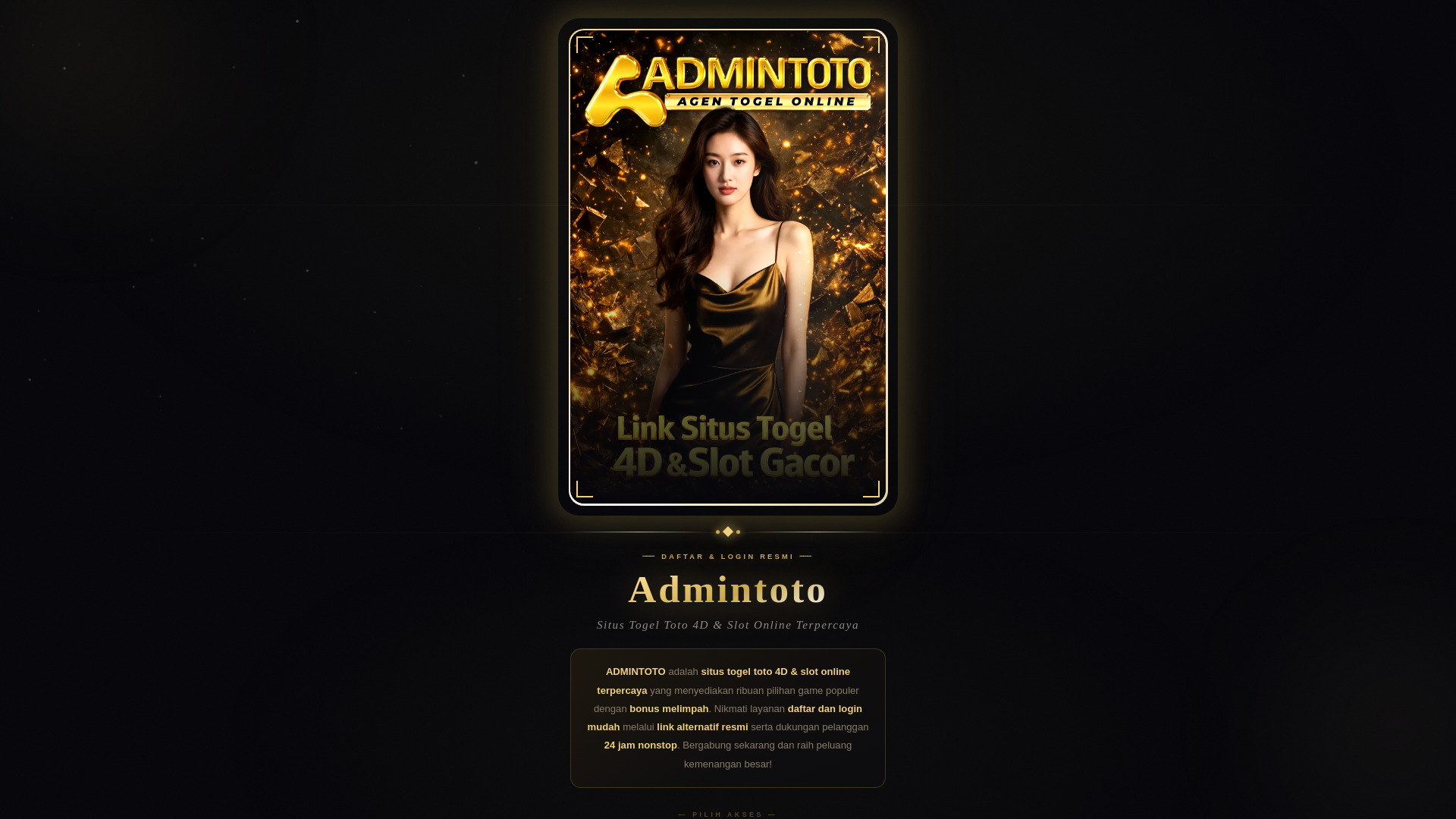 website screenshot of https://admintoto-ctk.pages.dev/