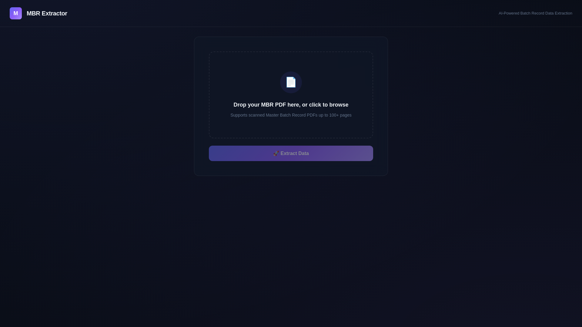 website screenshot of https://mbr-extractor-frontend.pages.dev/