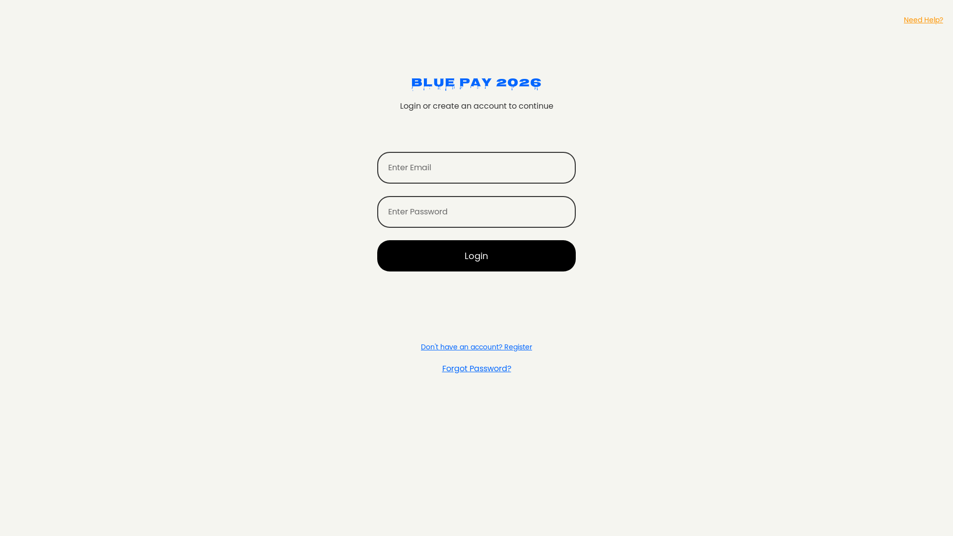 website screenshot of https://bluepayonline.company/