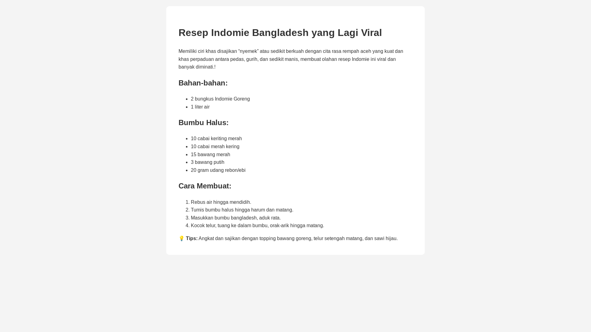 website screenshot of https://resepindomiebangladesh.pages.dev/