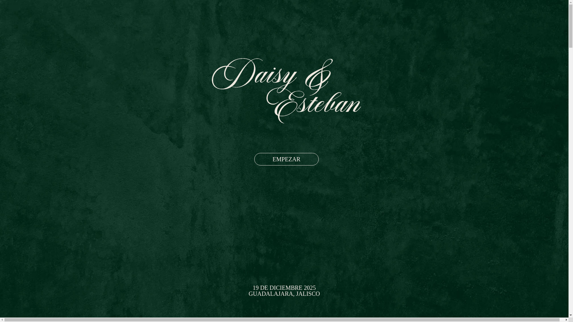 website screenshot of https://estebanydaisy.com/