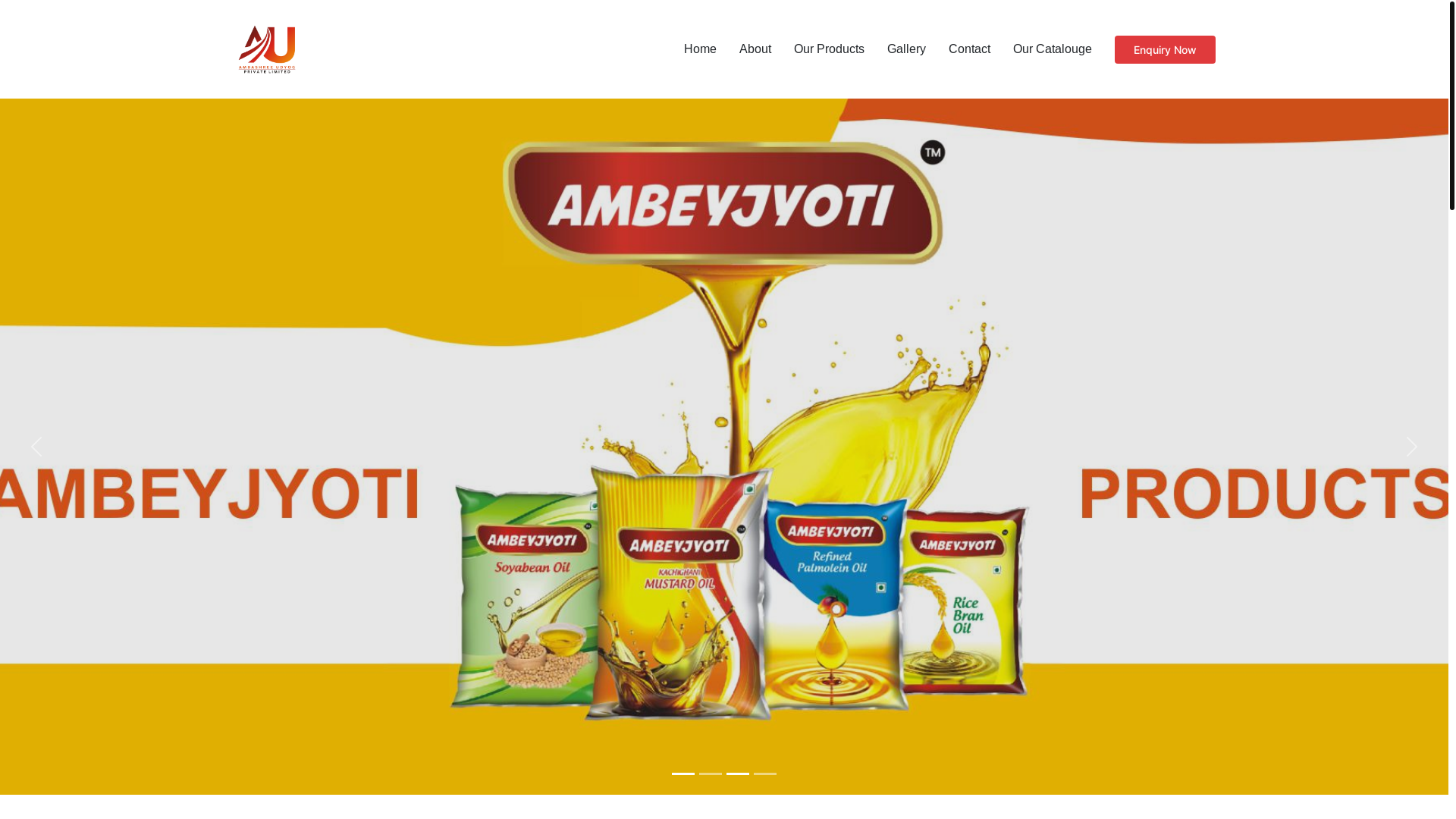 website screenshot of https://ambashreeudyog.com/