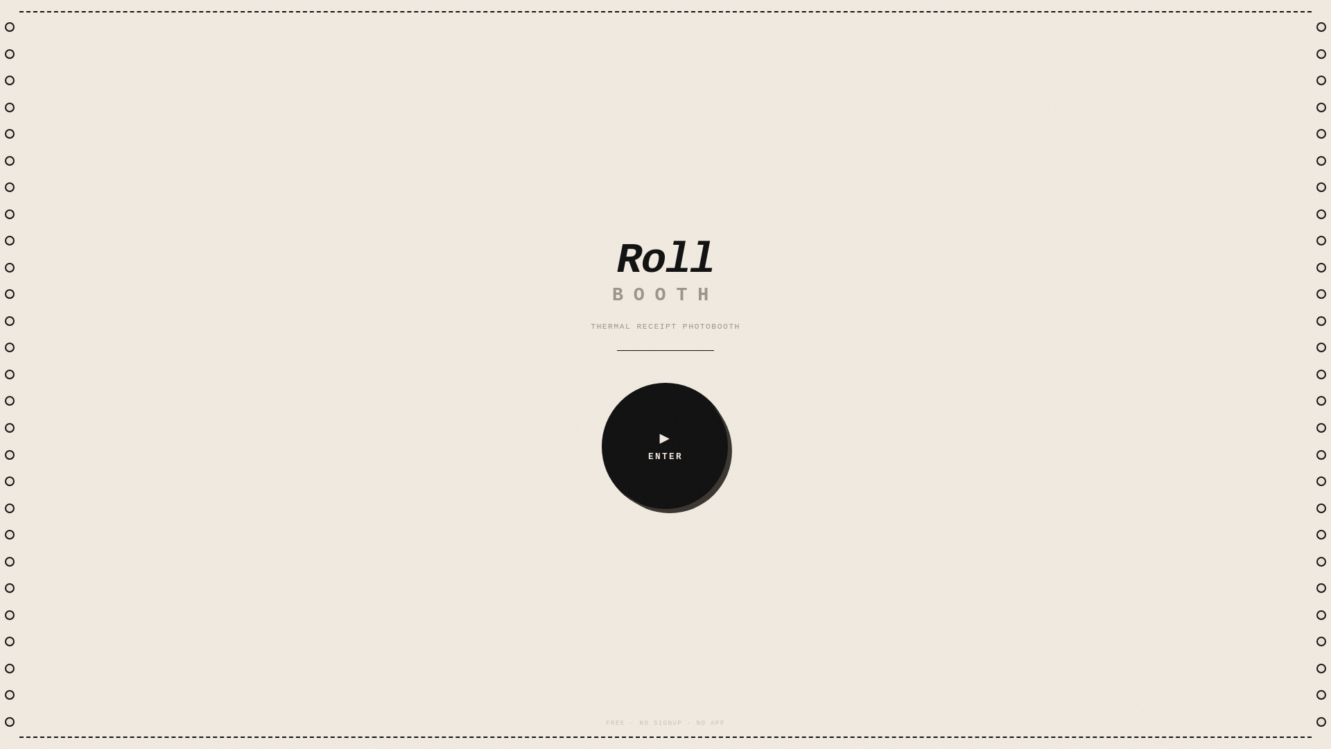 website screenshot of https://rollbooth.com/