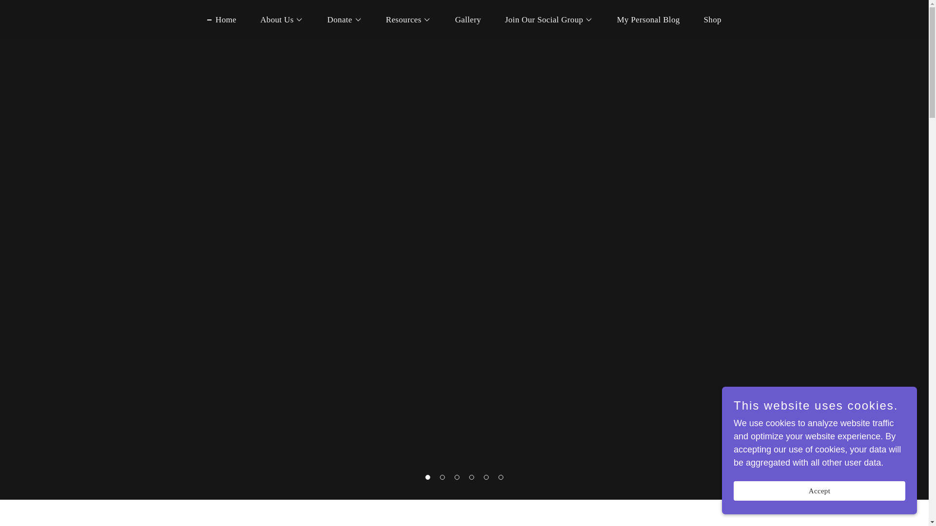 website screenshot of https://isupportautism.org/
