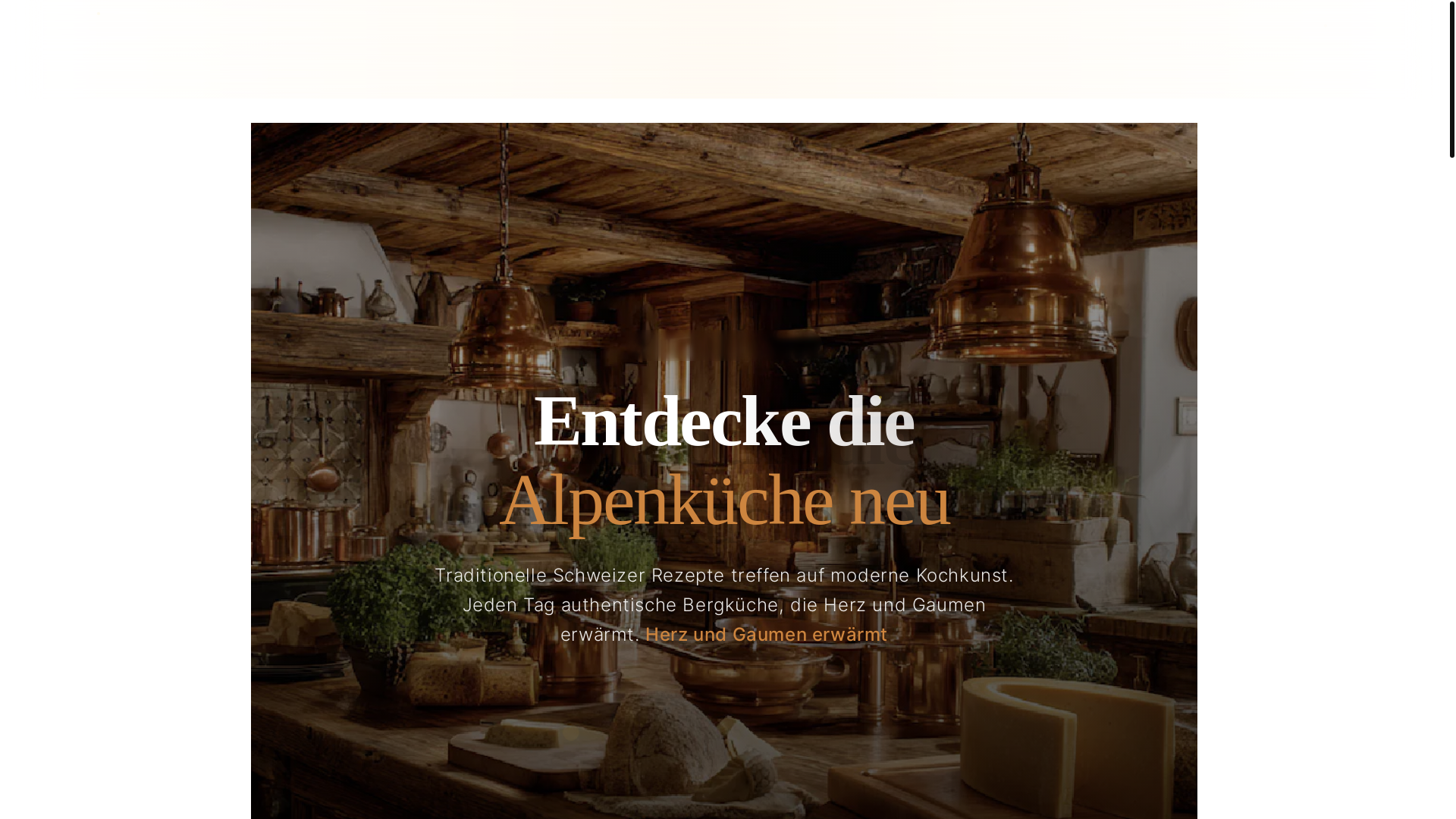 website screenshot of https://alpenkuche.pages.dev/