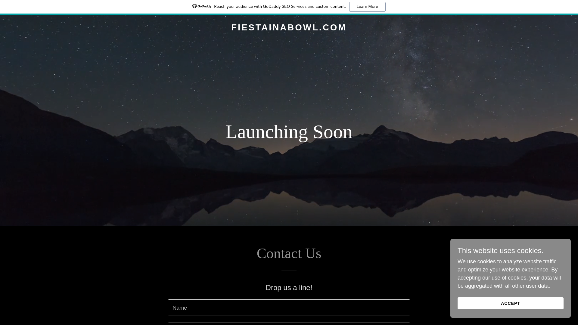 website screenshot of https://fiestainabowl.com